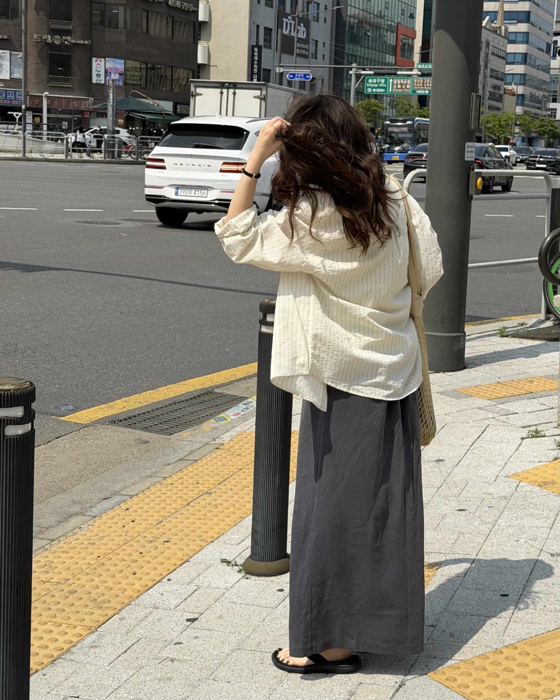 <made> pound tencel skirt