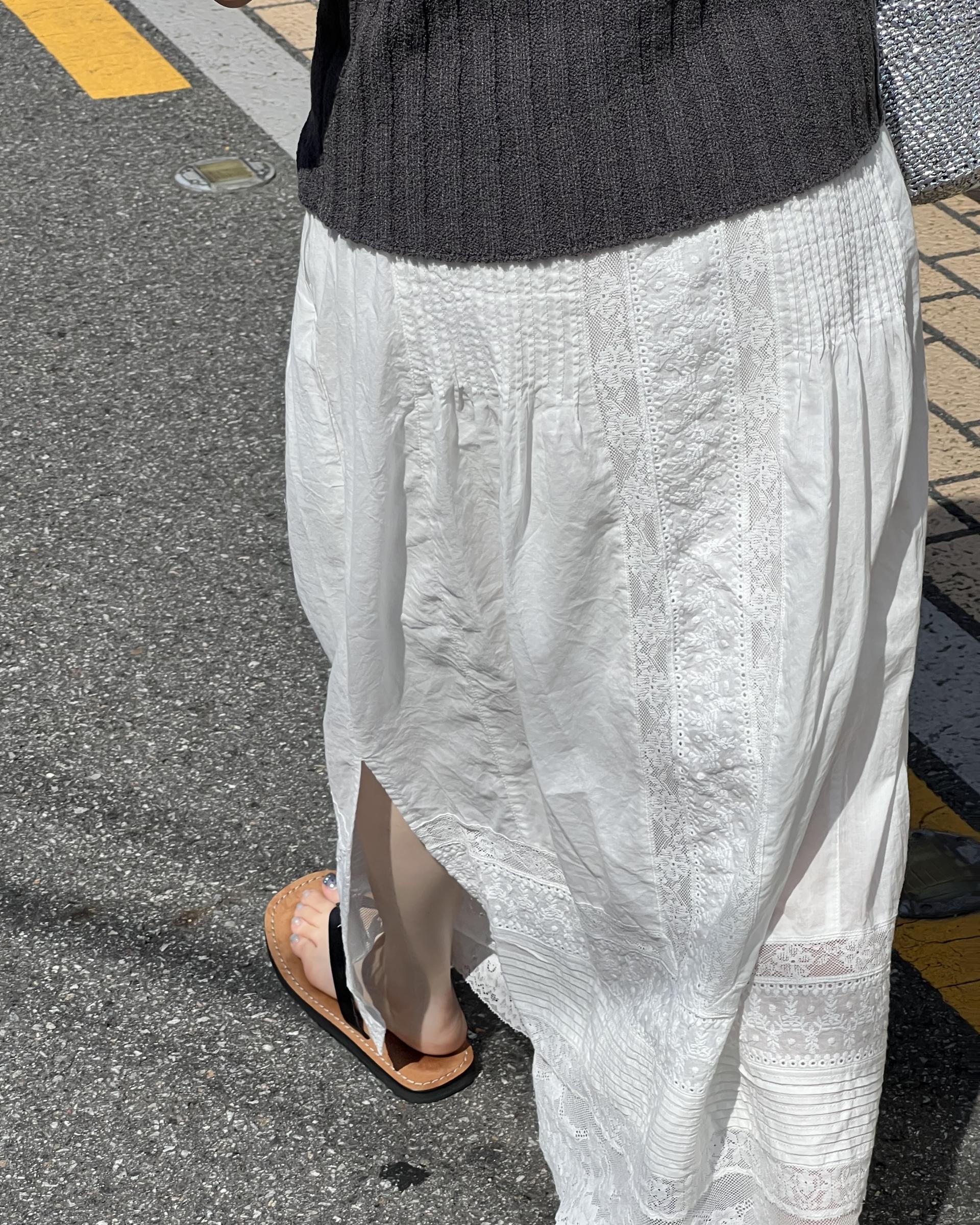 calla lace skirt