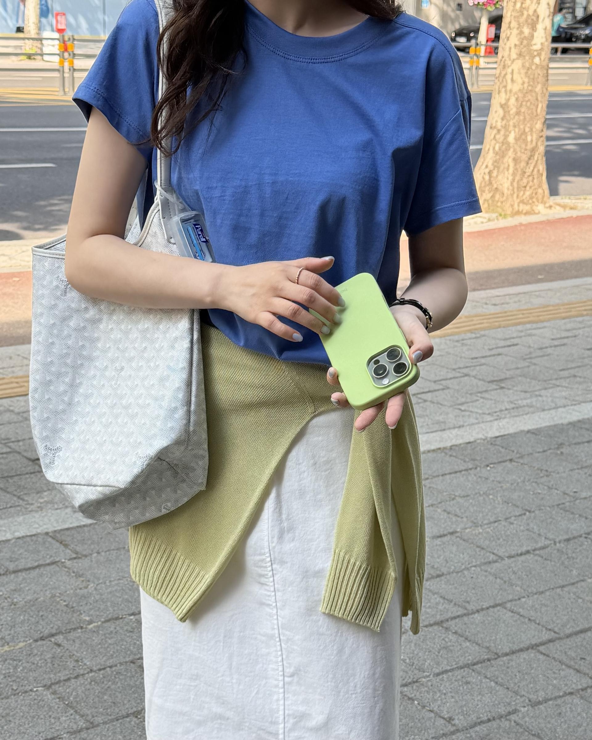 creme cotton skirt (beige/white) 완