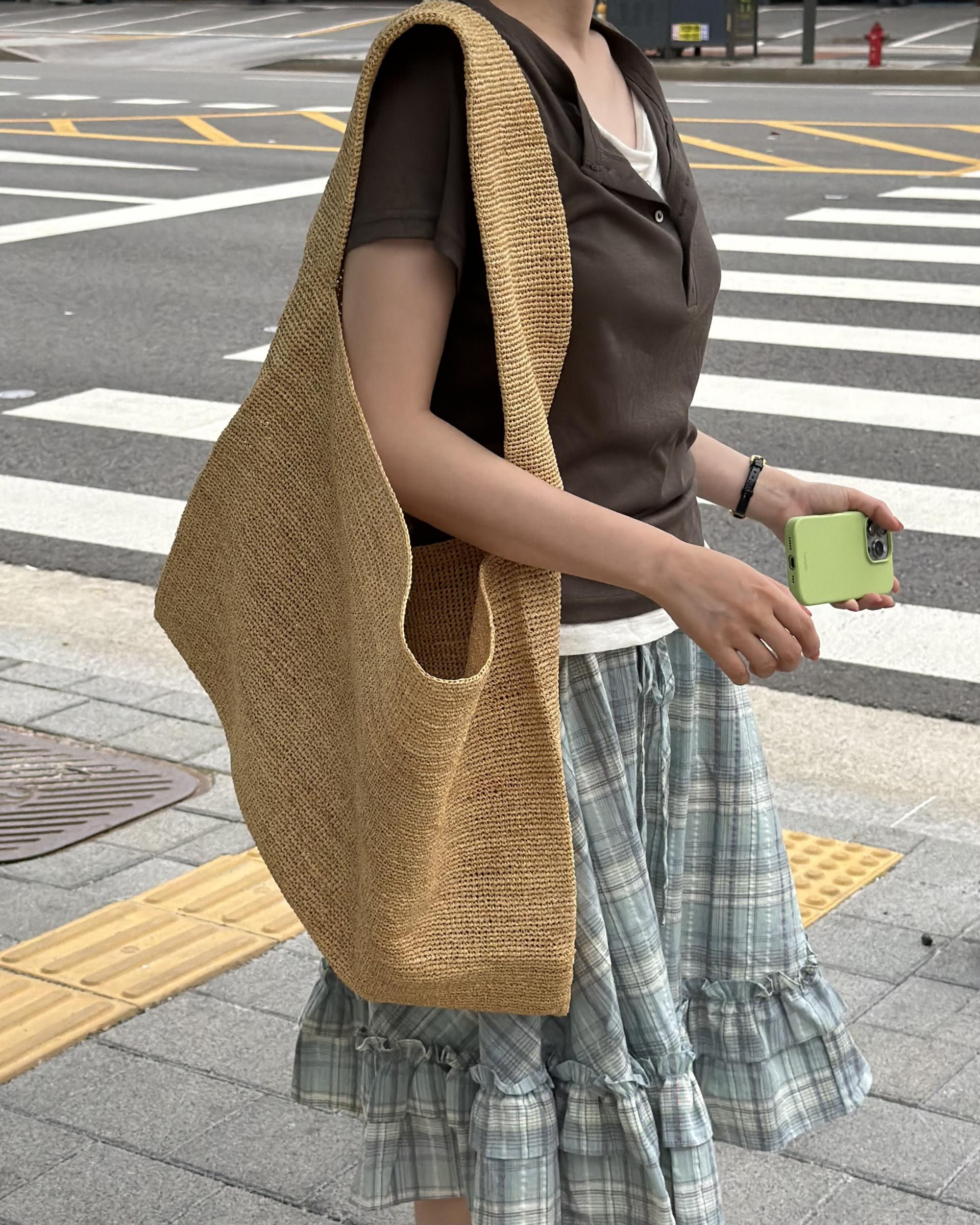 matilda check skirt (right mint/right yellow)