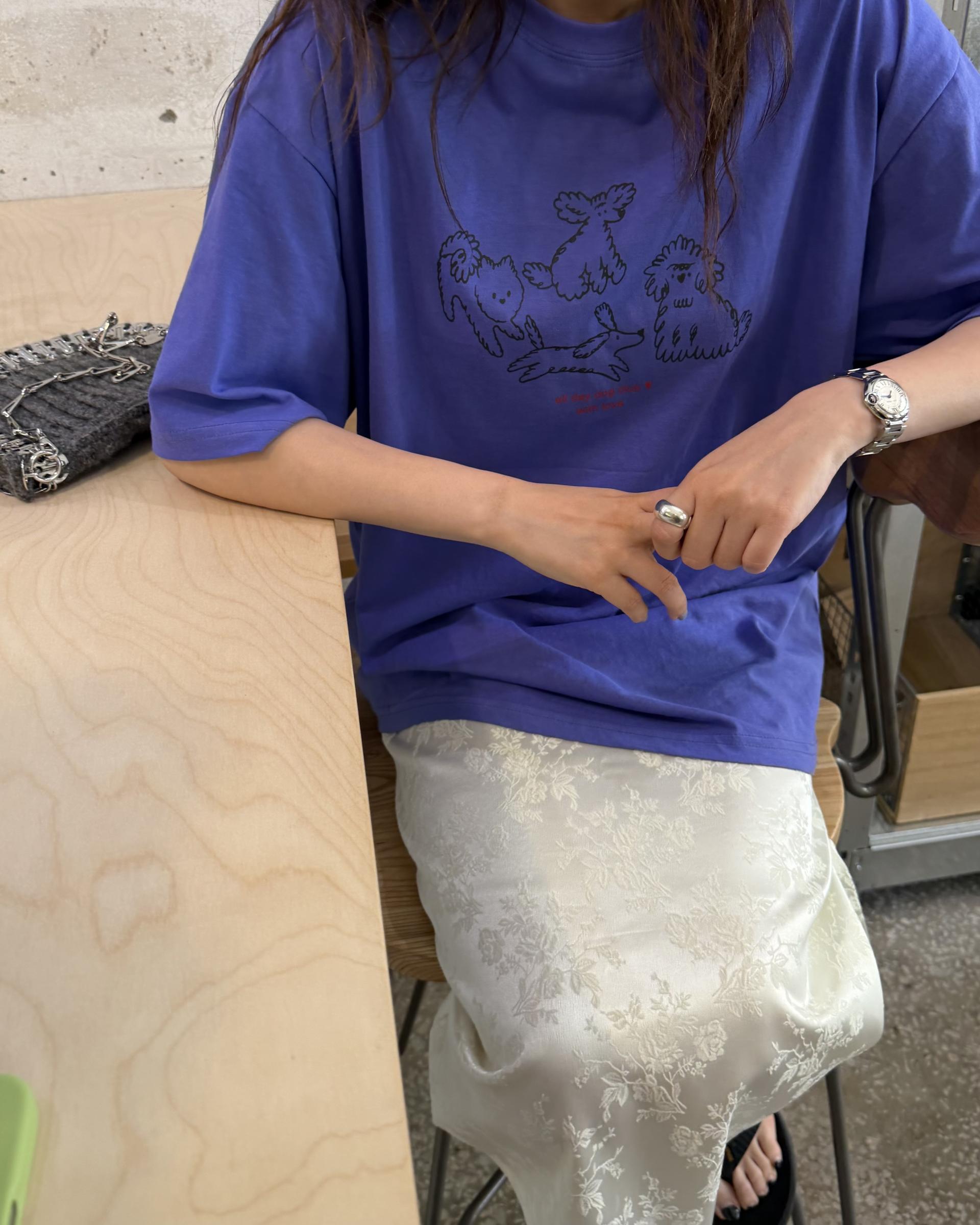 friends top (purple)
