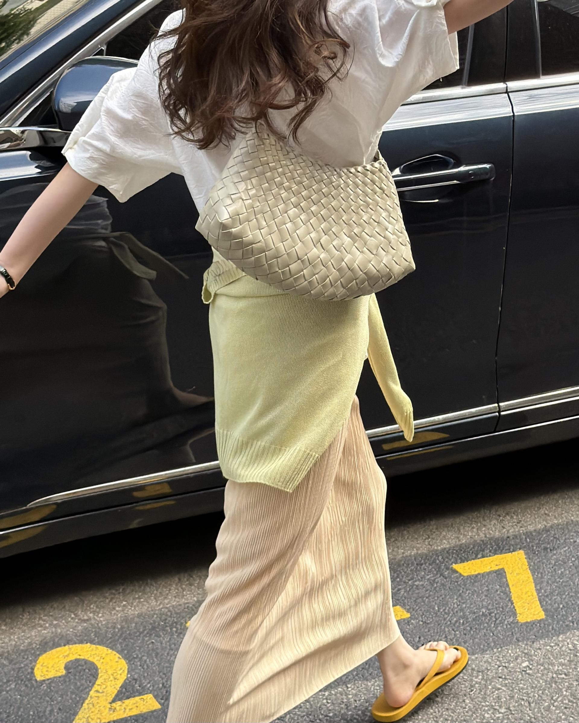 shell half shirt (cream/charcoal) 완