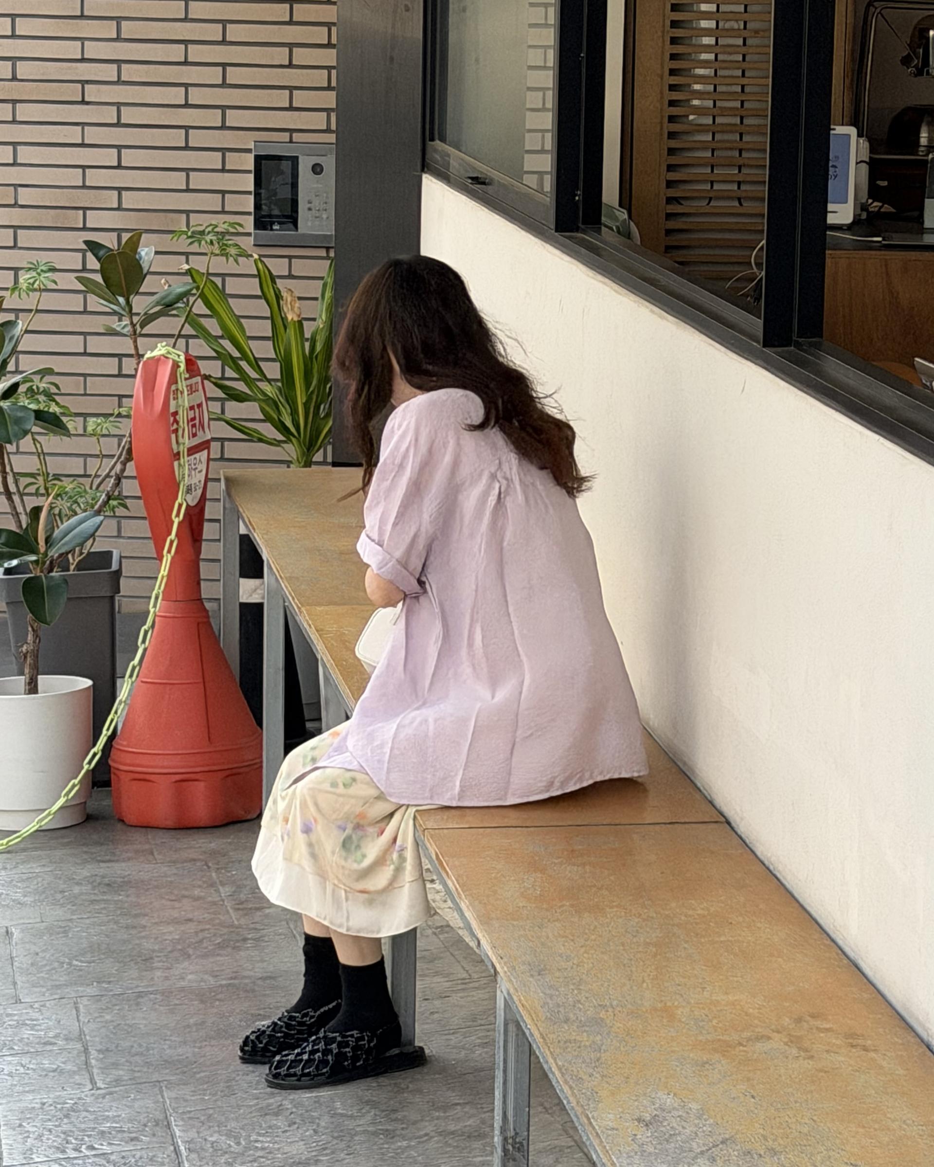 bong bong skirt (beige/black)