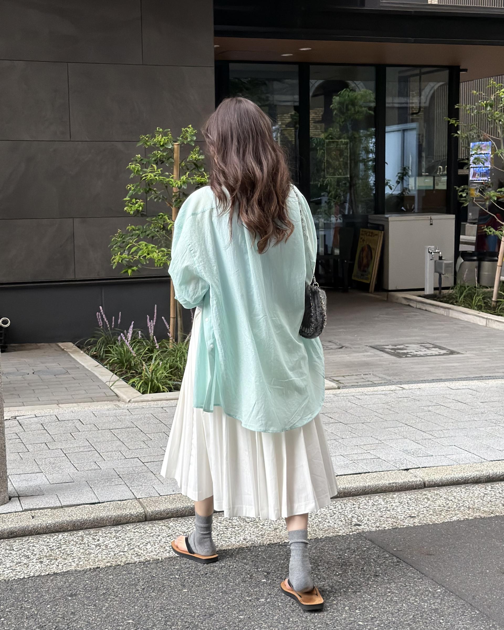 boil summer shirts (mint/blue)