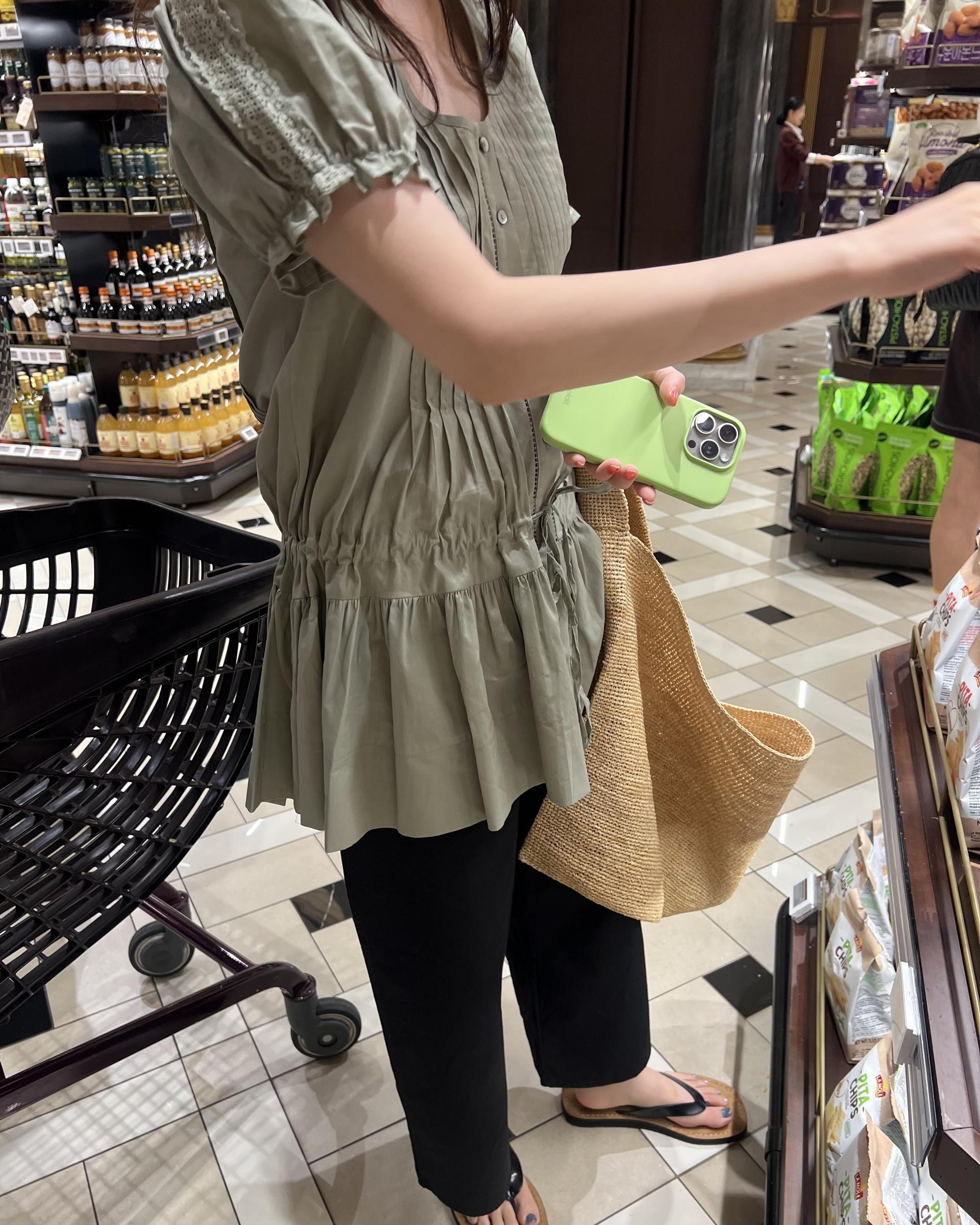 deborah pintuck dress (khaki/ivory/navy) 소재추가