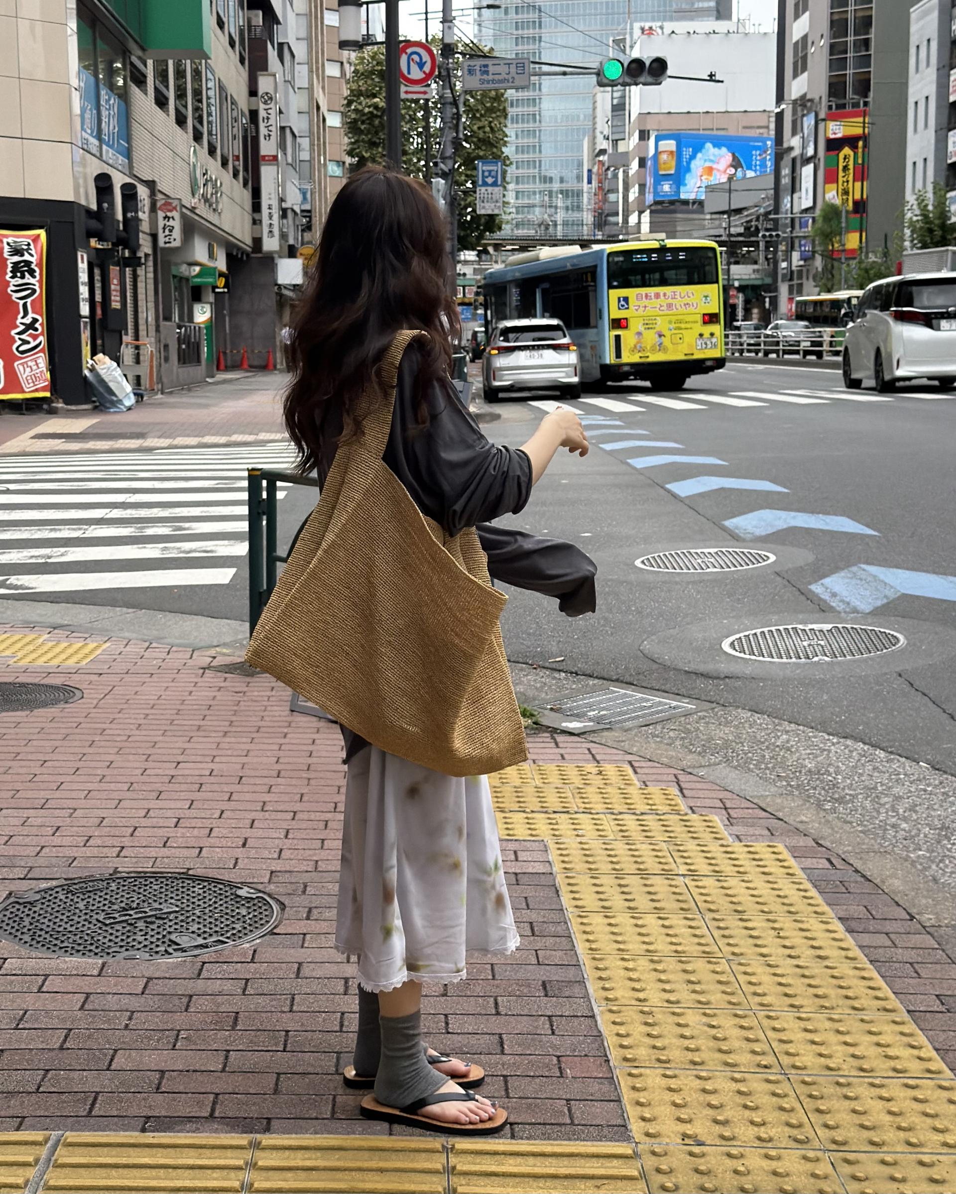 palette lace skirt (grey/purple)
