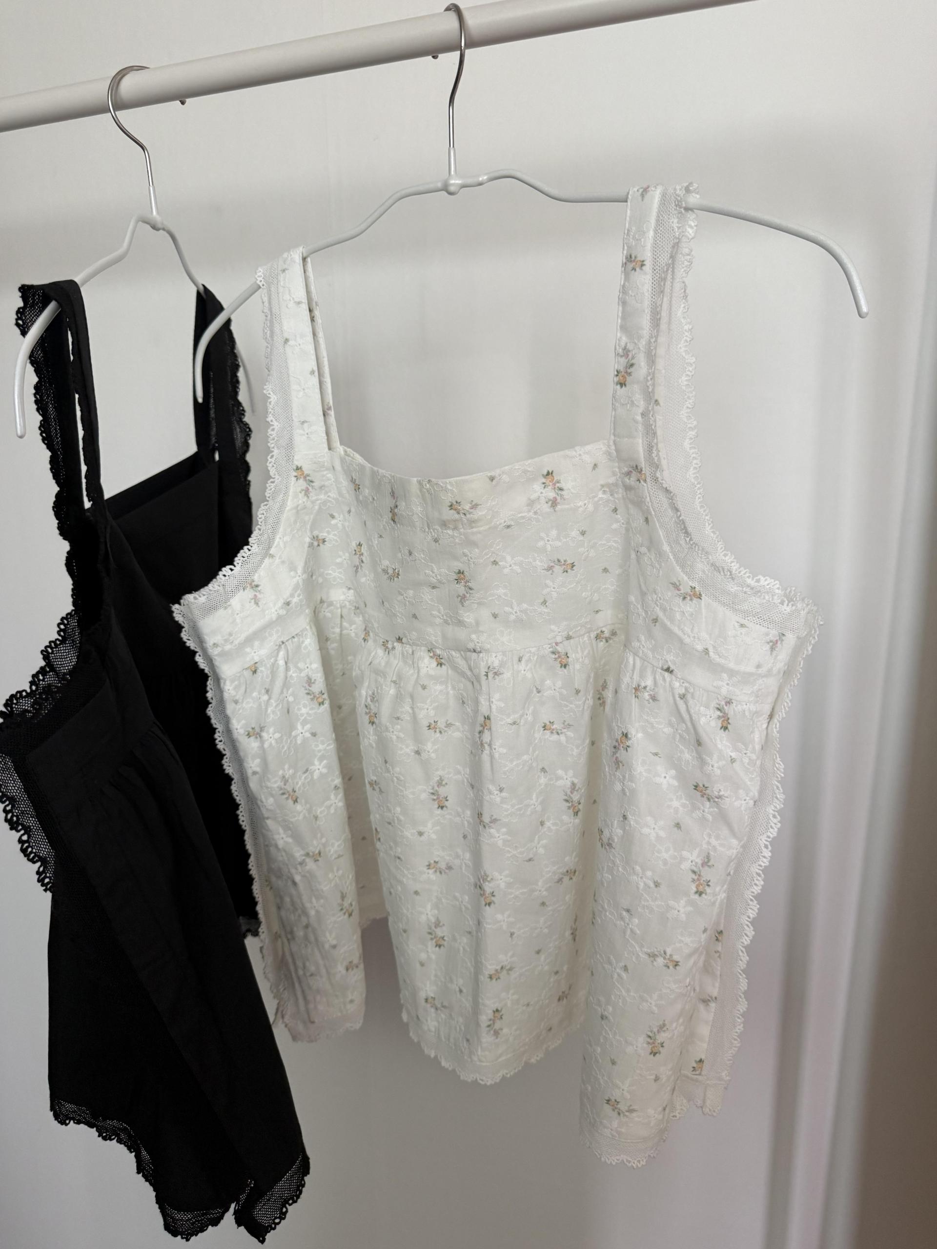 primrose blouse (flower/black)