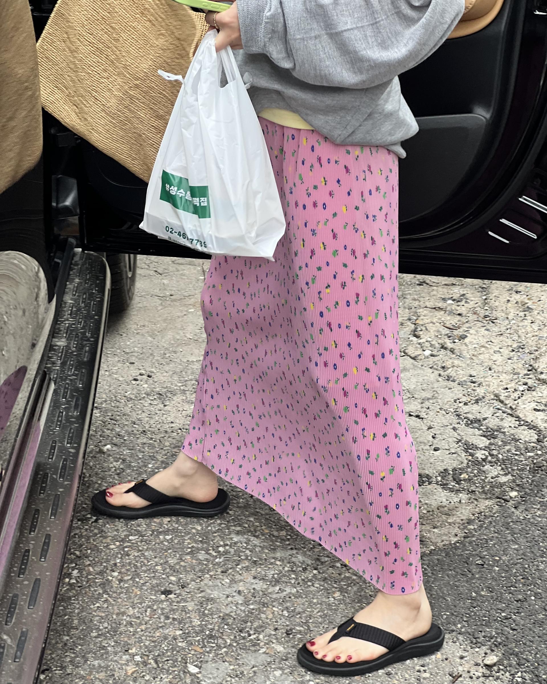 <made> penne skirt (bubble gum)