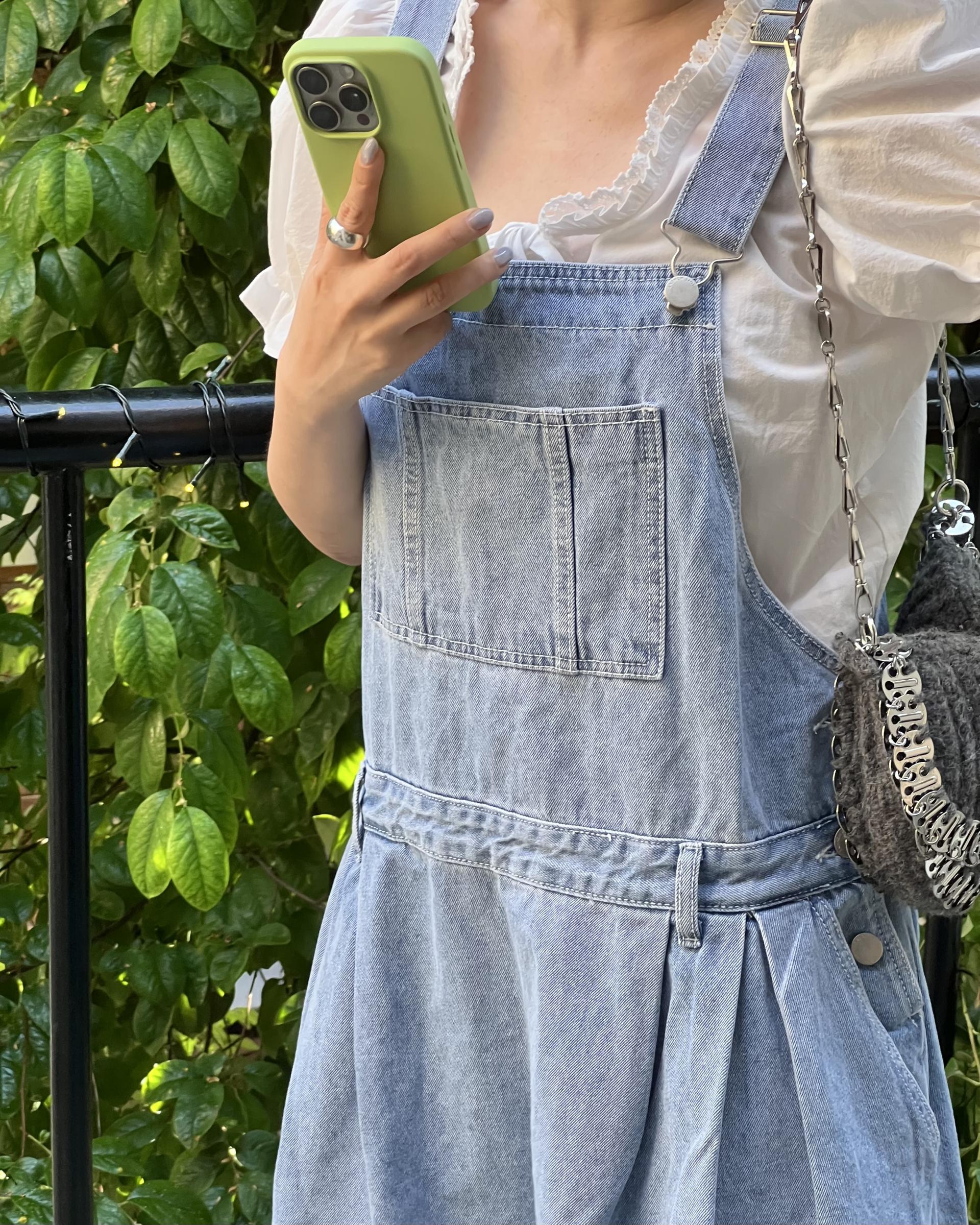miguel denim overall 완
