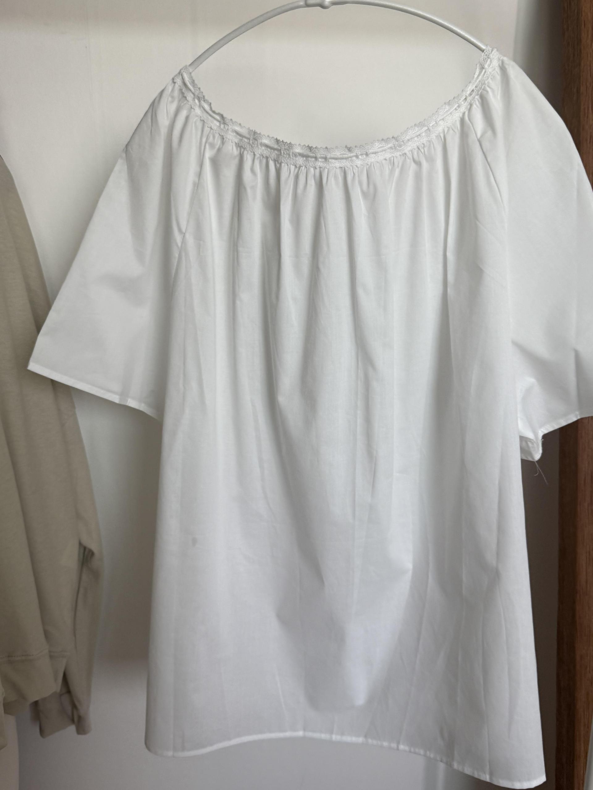 botanic blouse (mint/white)
