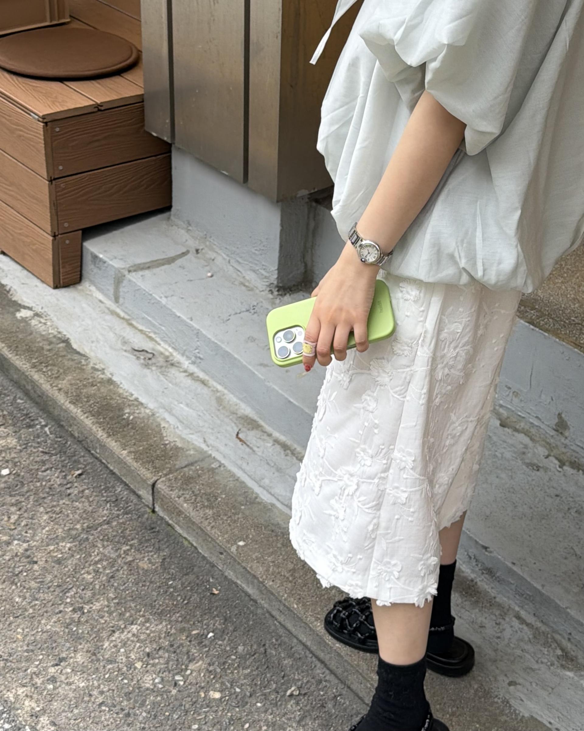 tete scarf blouse
