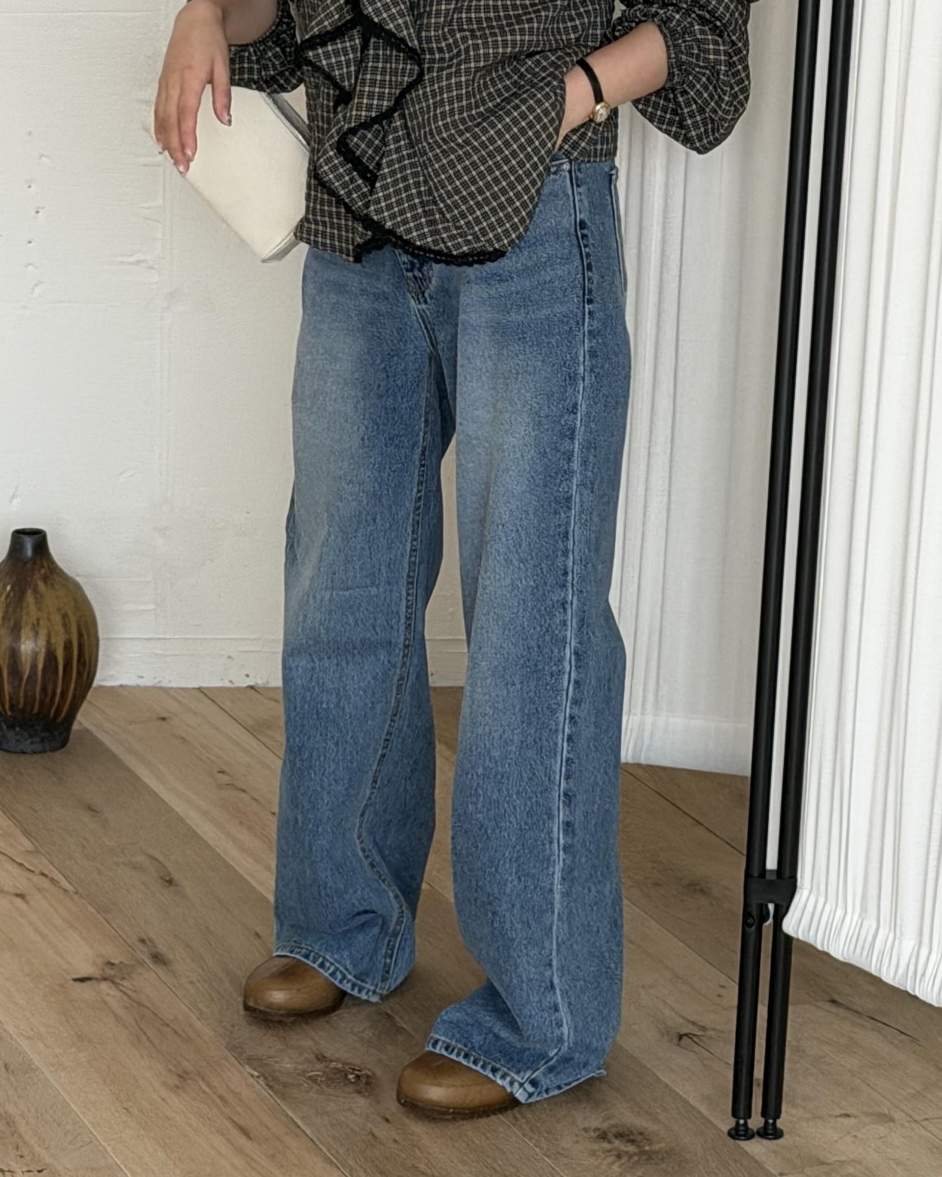 road wide denim