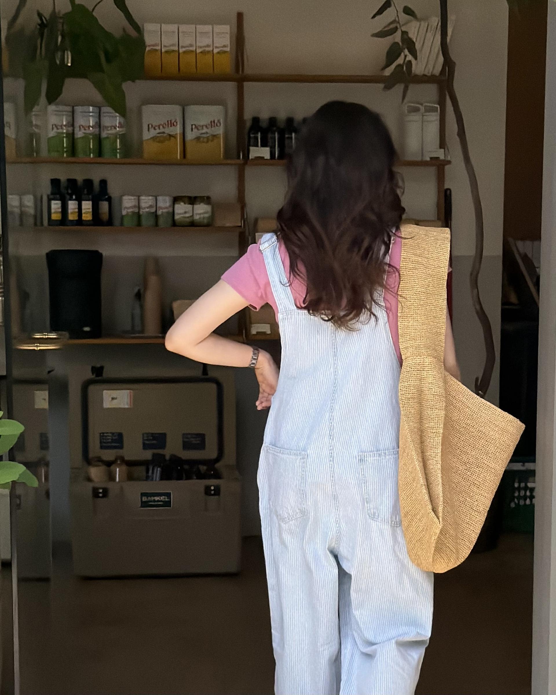 donkey stripe overall