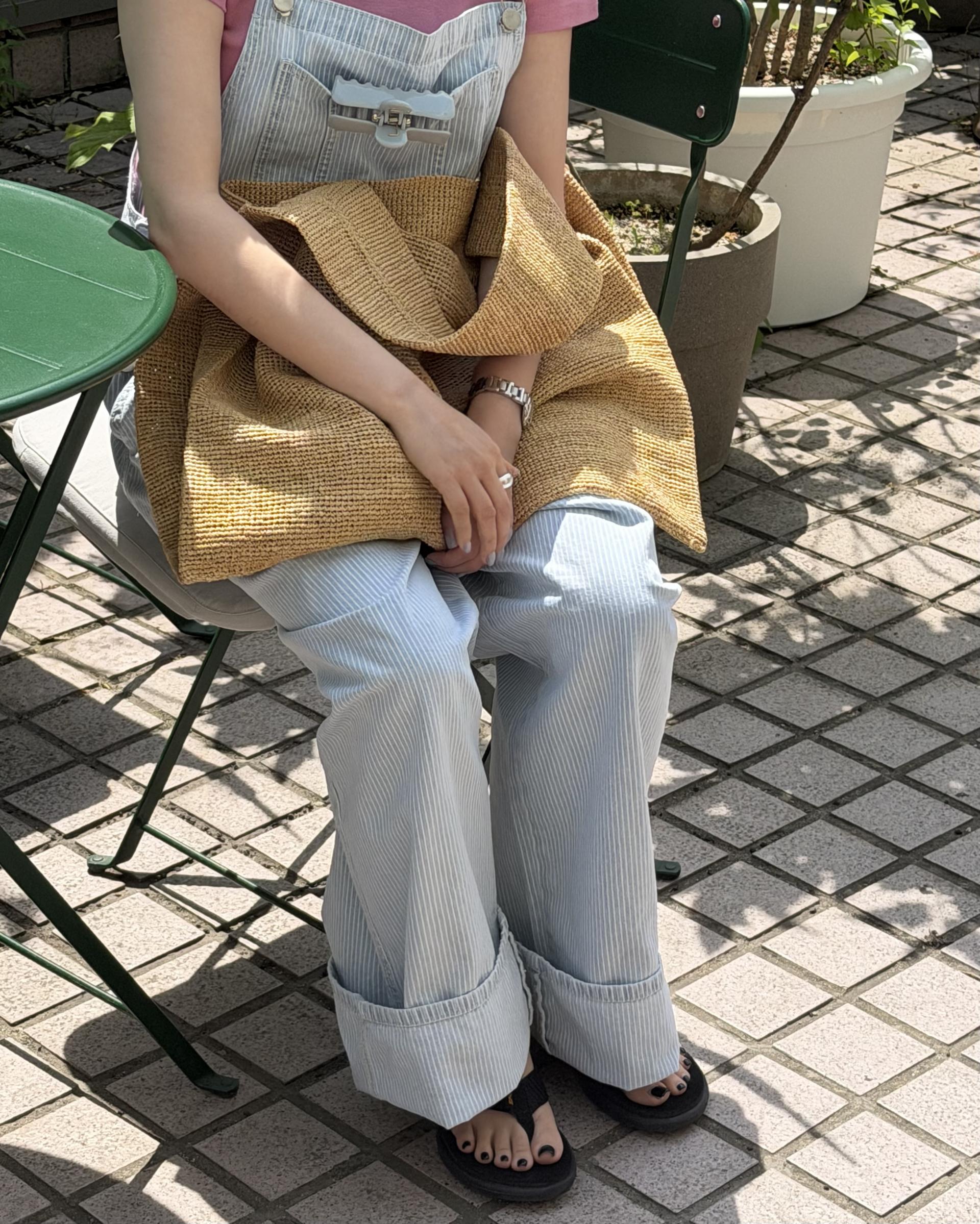donkey stripe overall