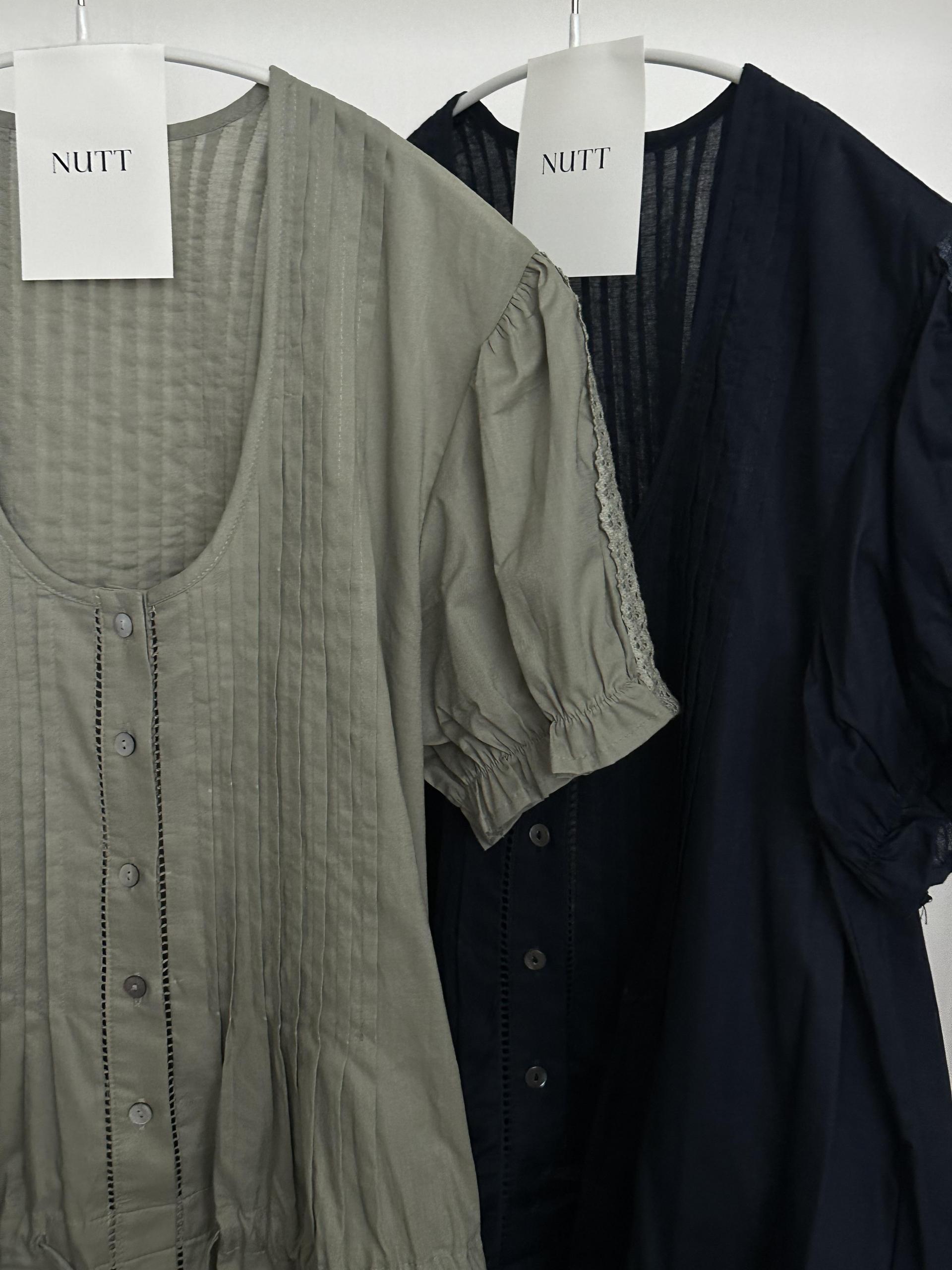 deborah pintuck dress (khaki/ivory/navy) 소재추가