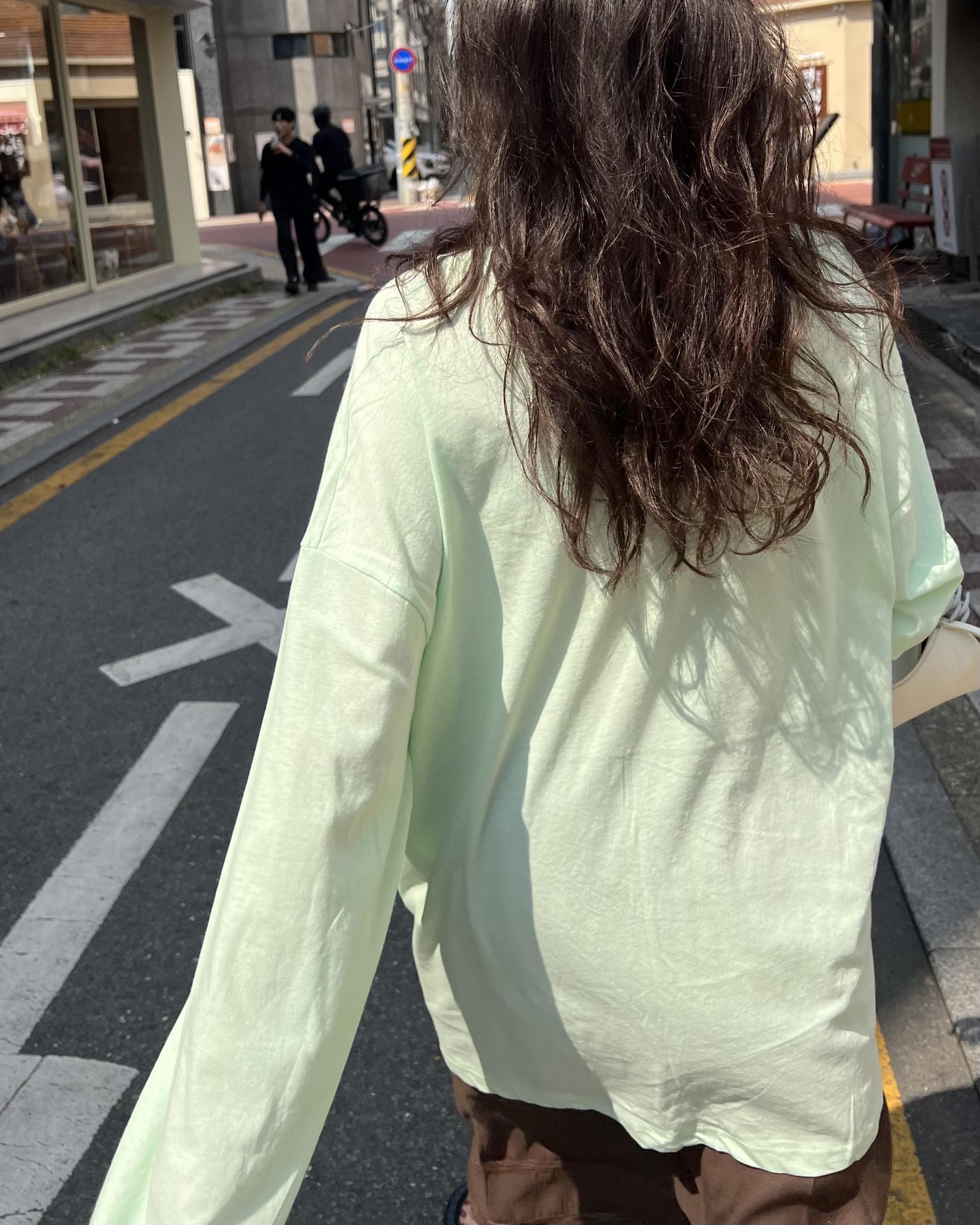 fruit top (white/mint/yellow/black/melange/pink)