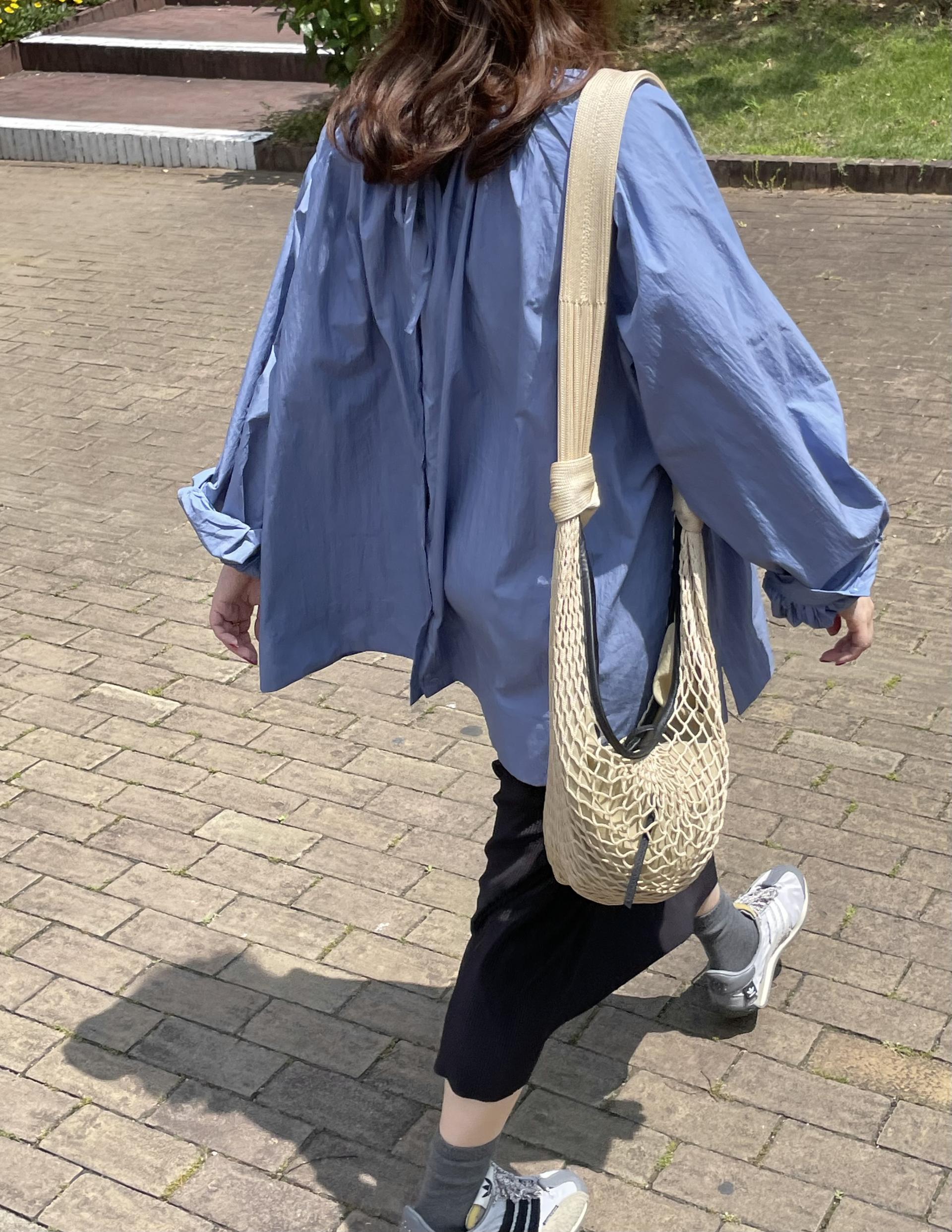 <made> sorbet blouse (indigo blue) (13차 pre-order)