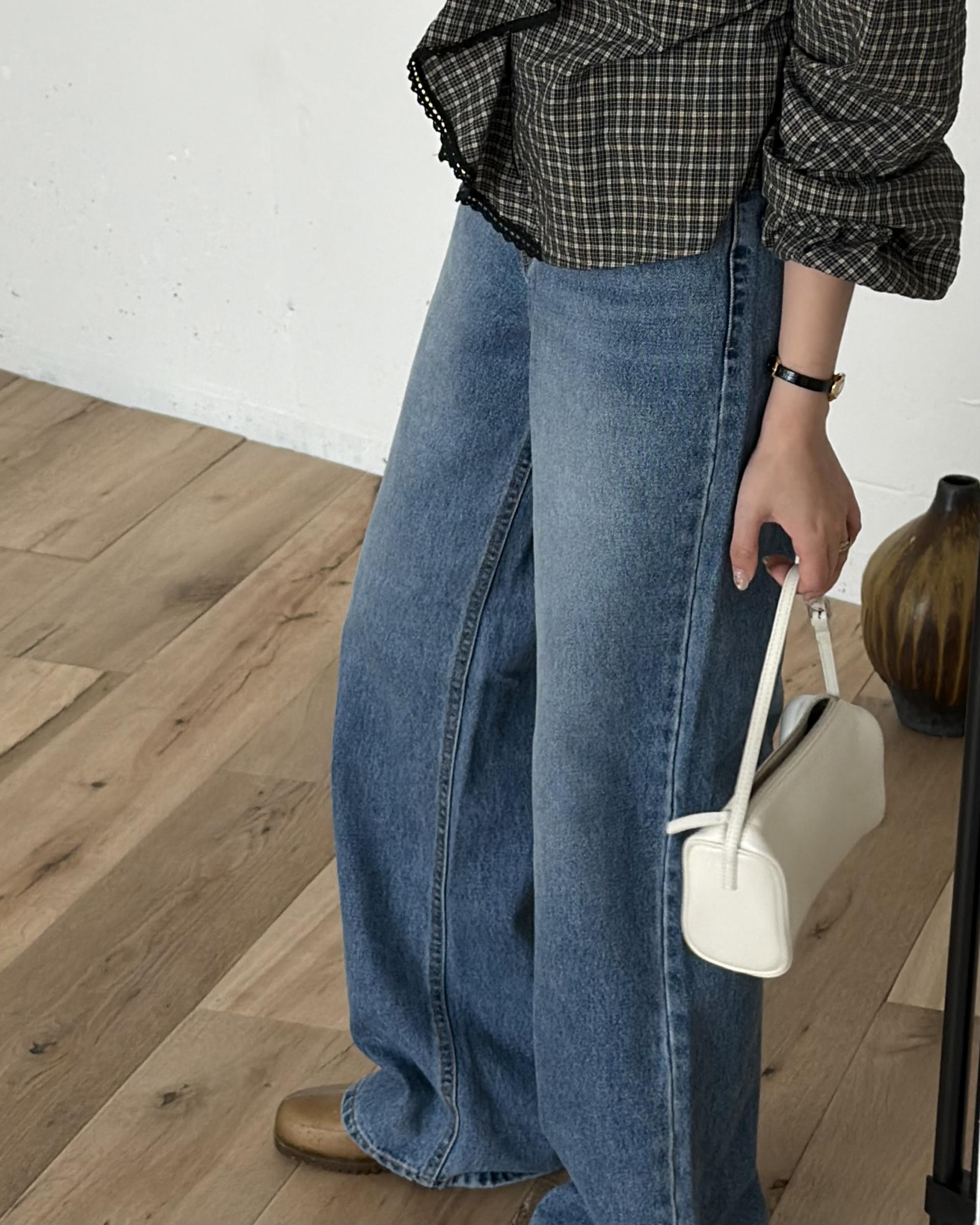 road wide denim