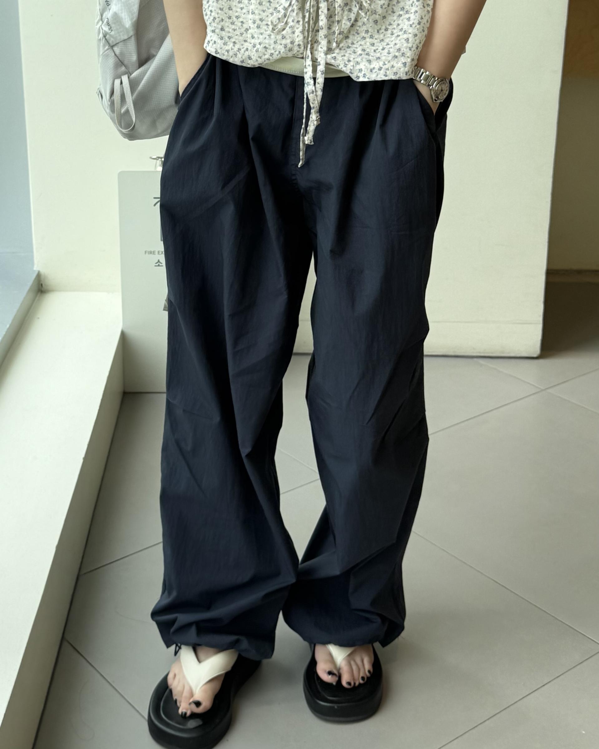 pampas string pants (navy)