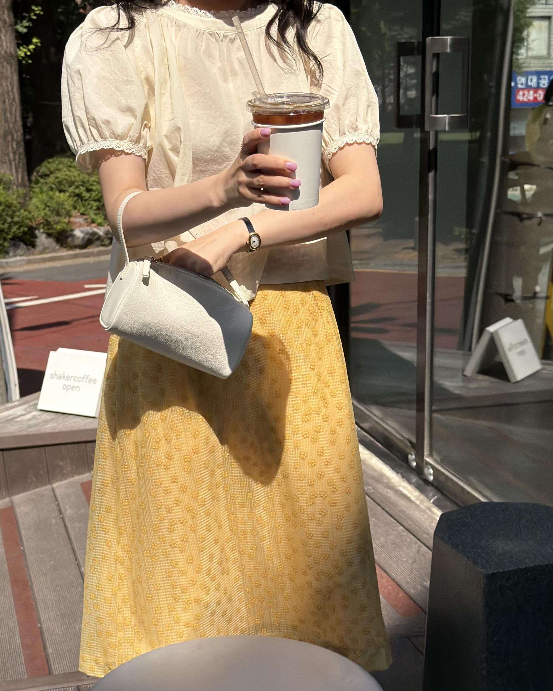 flan lace blouse (cream/ivory)