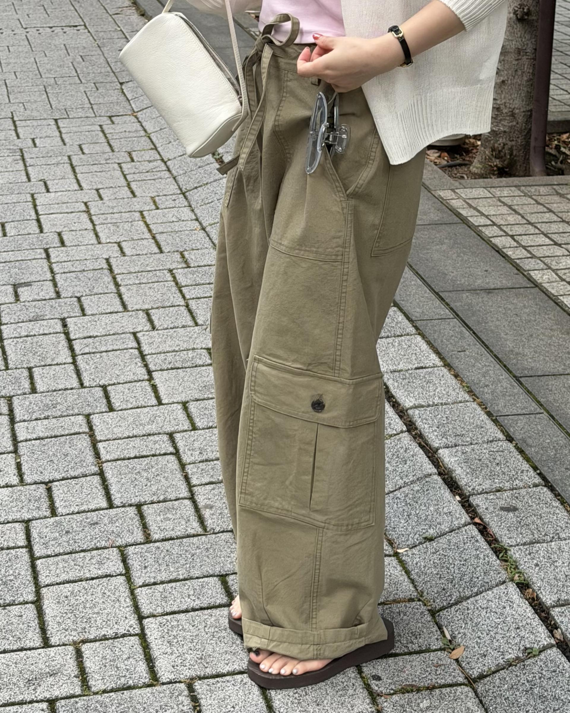 cuba cargo pants (khaki/beige)