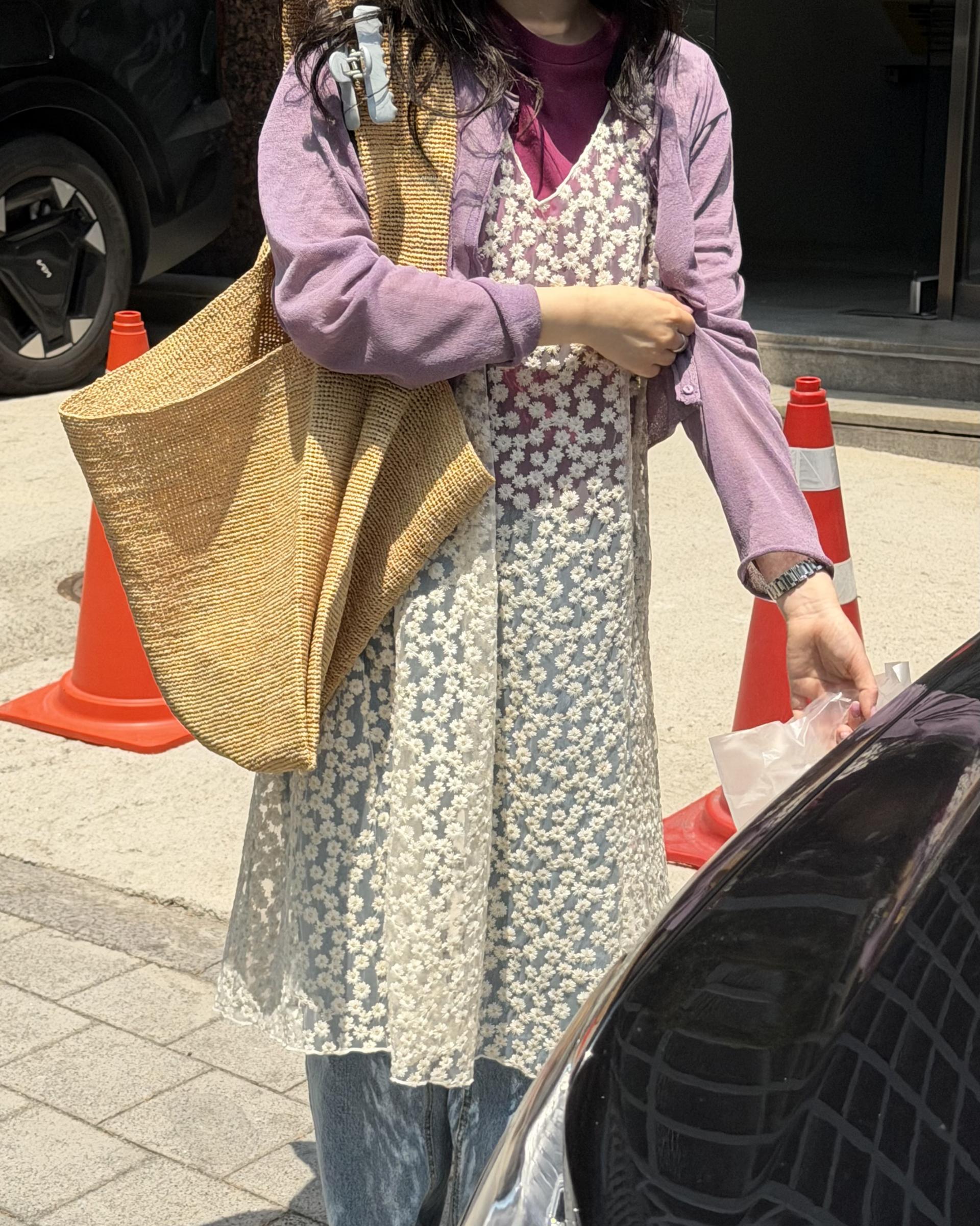 carol summer cardigan (purple)