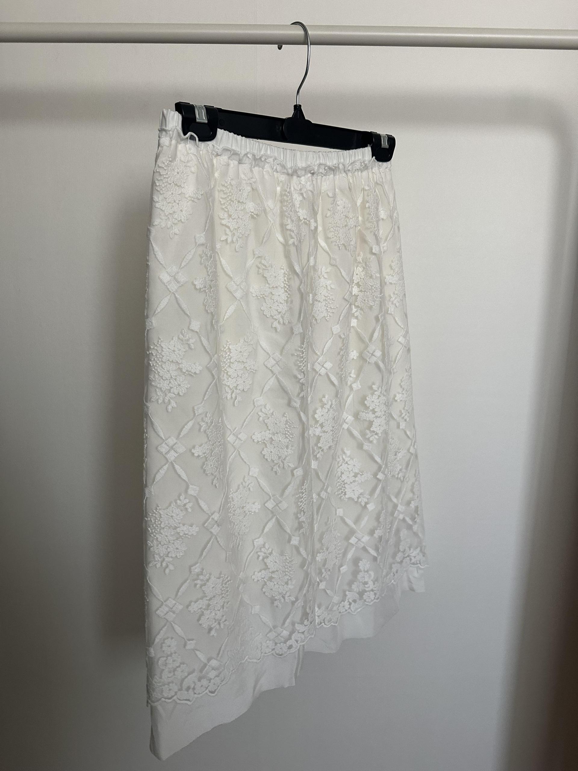 cosmic lace skirt