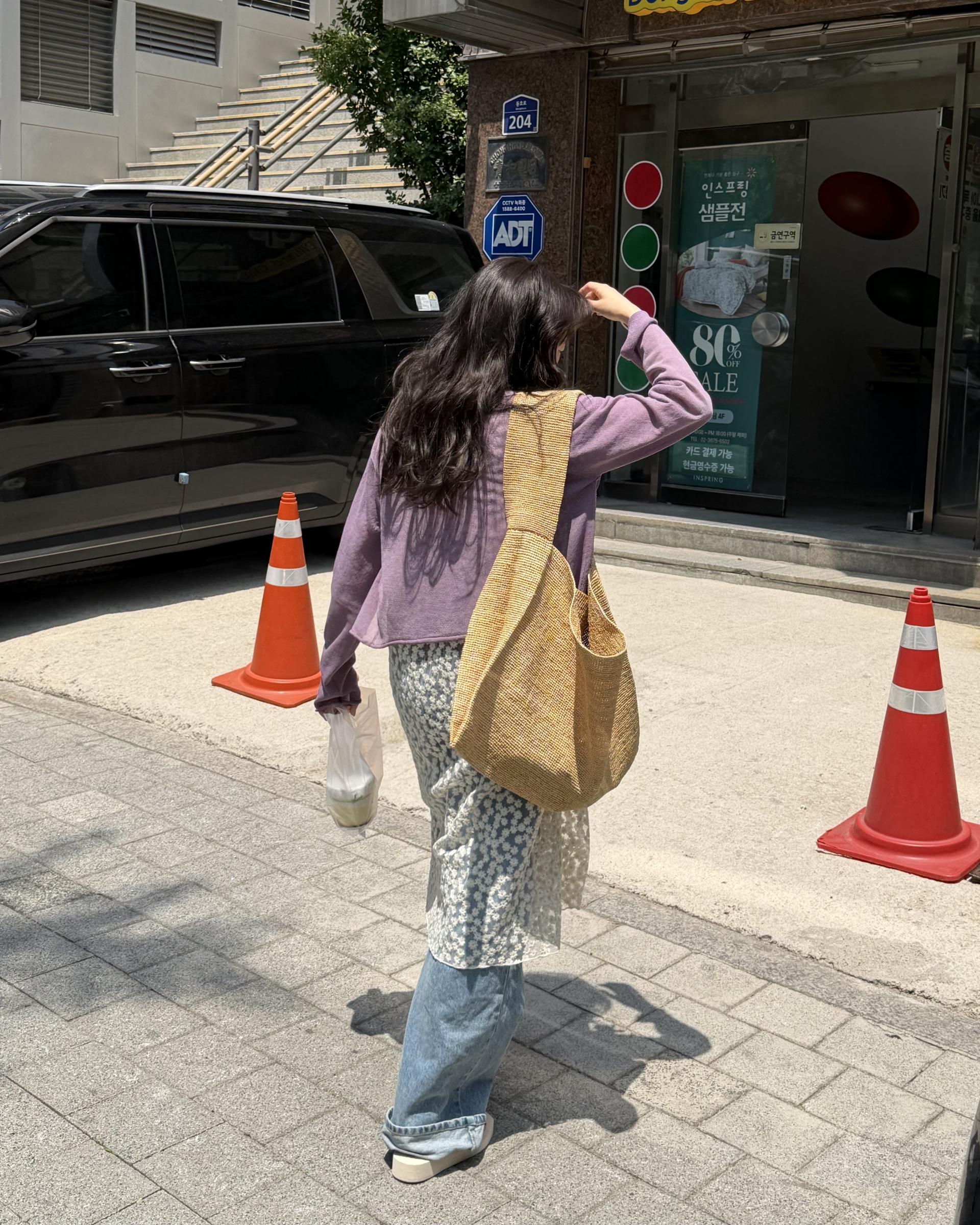 carol summer cardigan (purple)