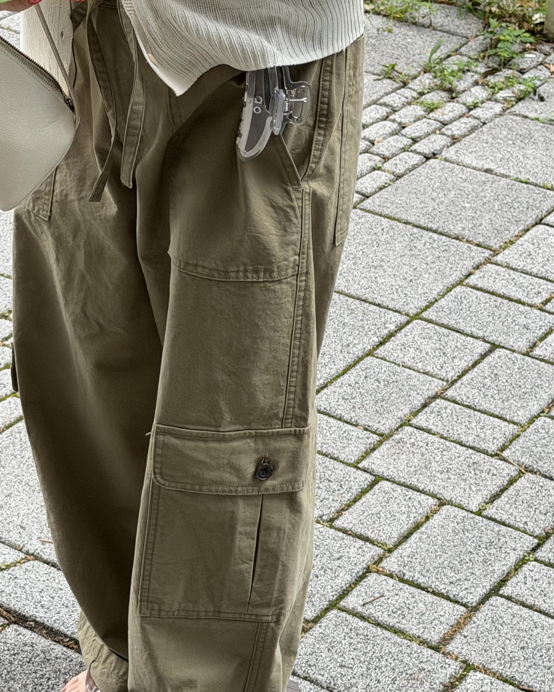 cuba cargo pants (khaki/beige)