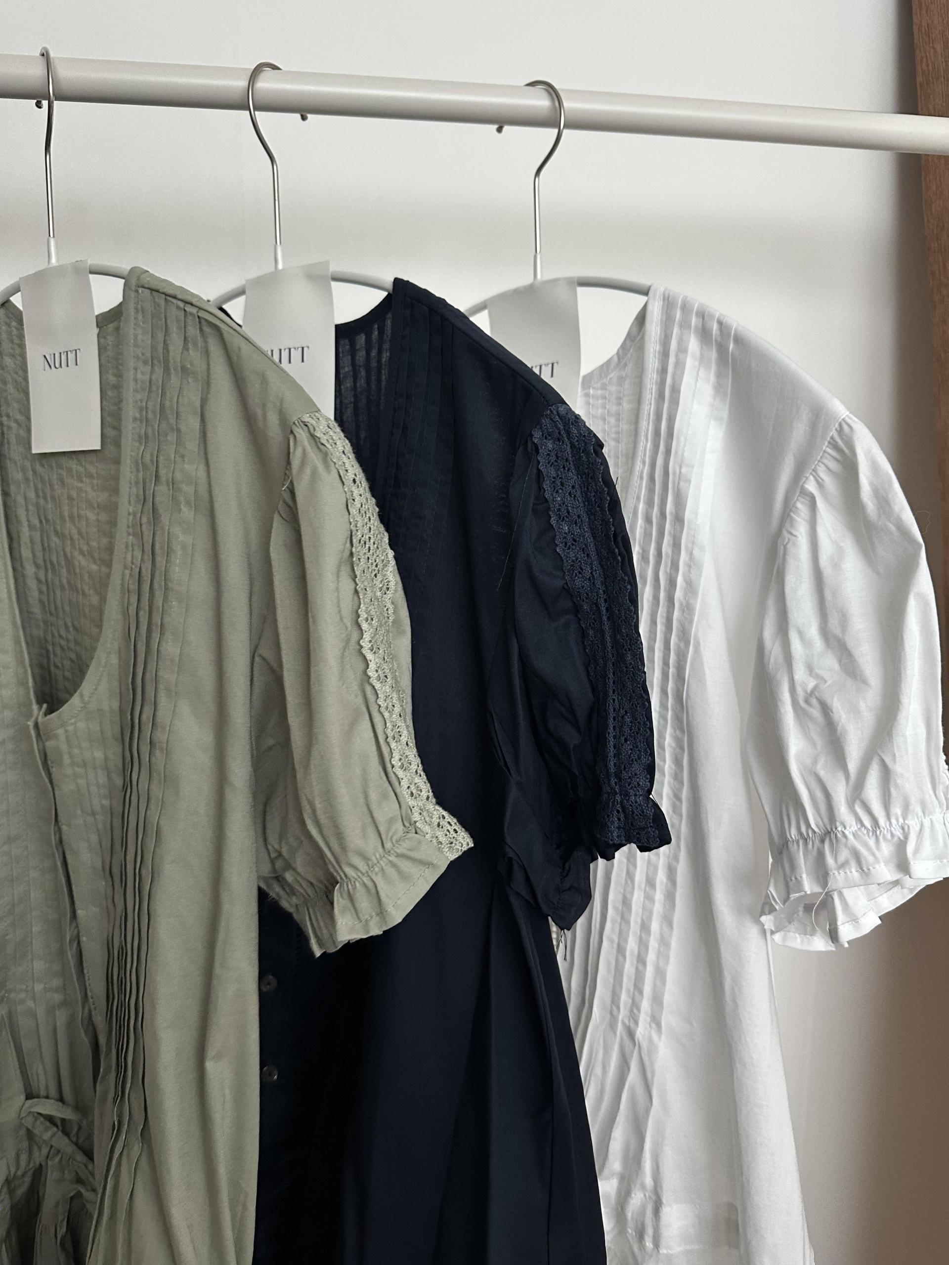 deborah pintuck dress (khaki/ivory/navy) 소재추가