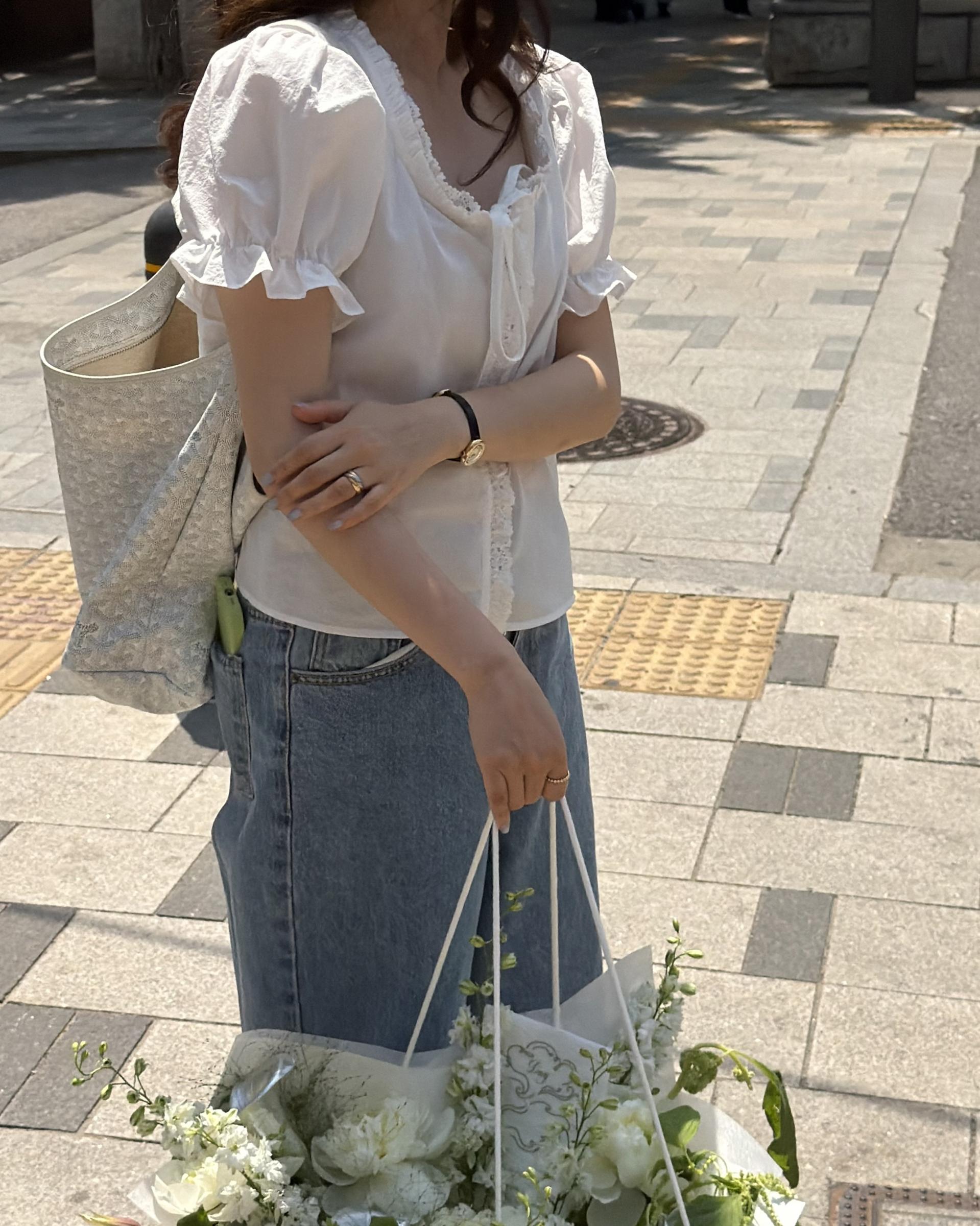 joy lace blouse