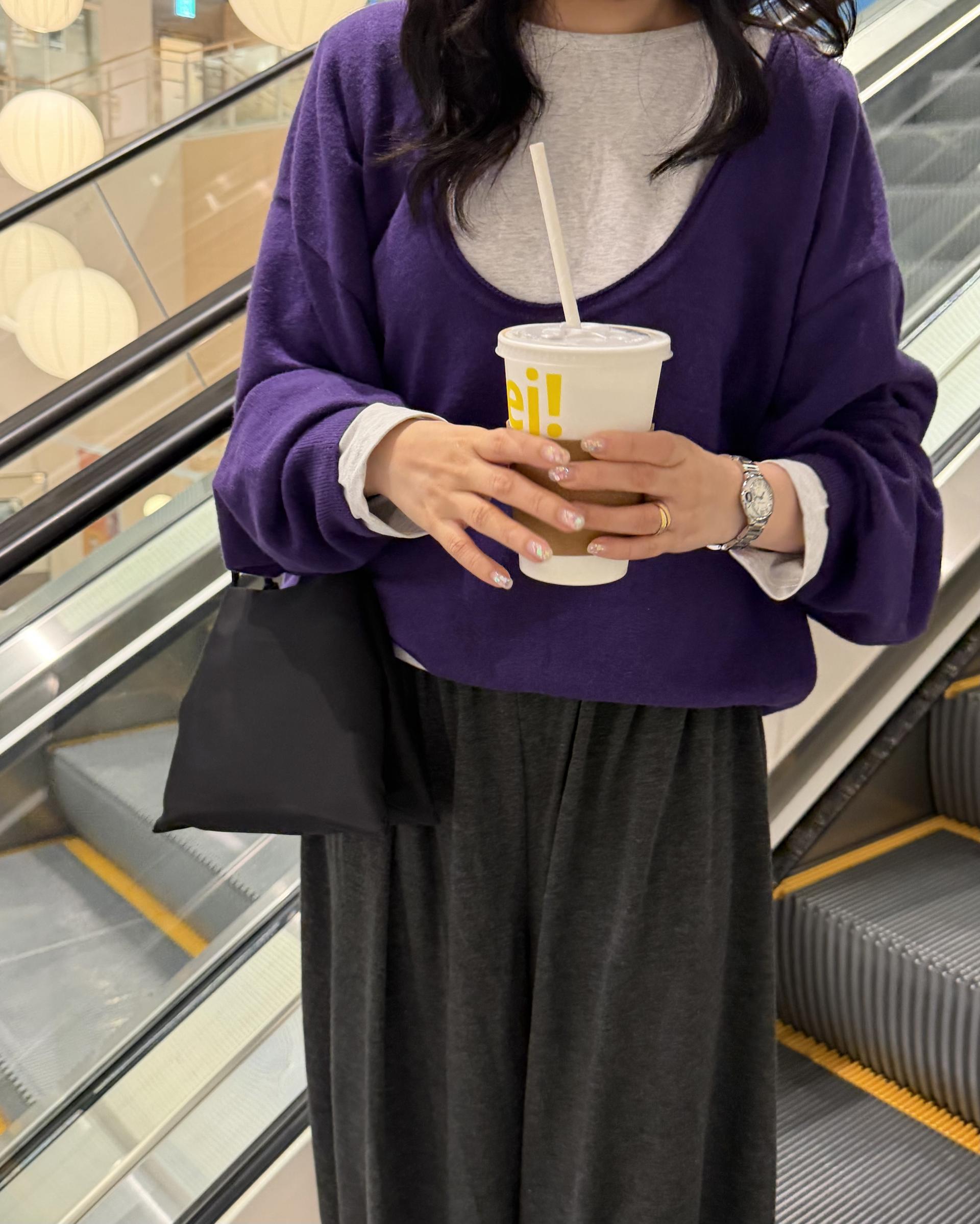 savanna harem pants (purple/charcoal/grey)