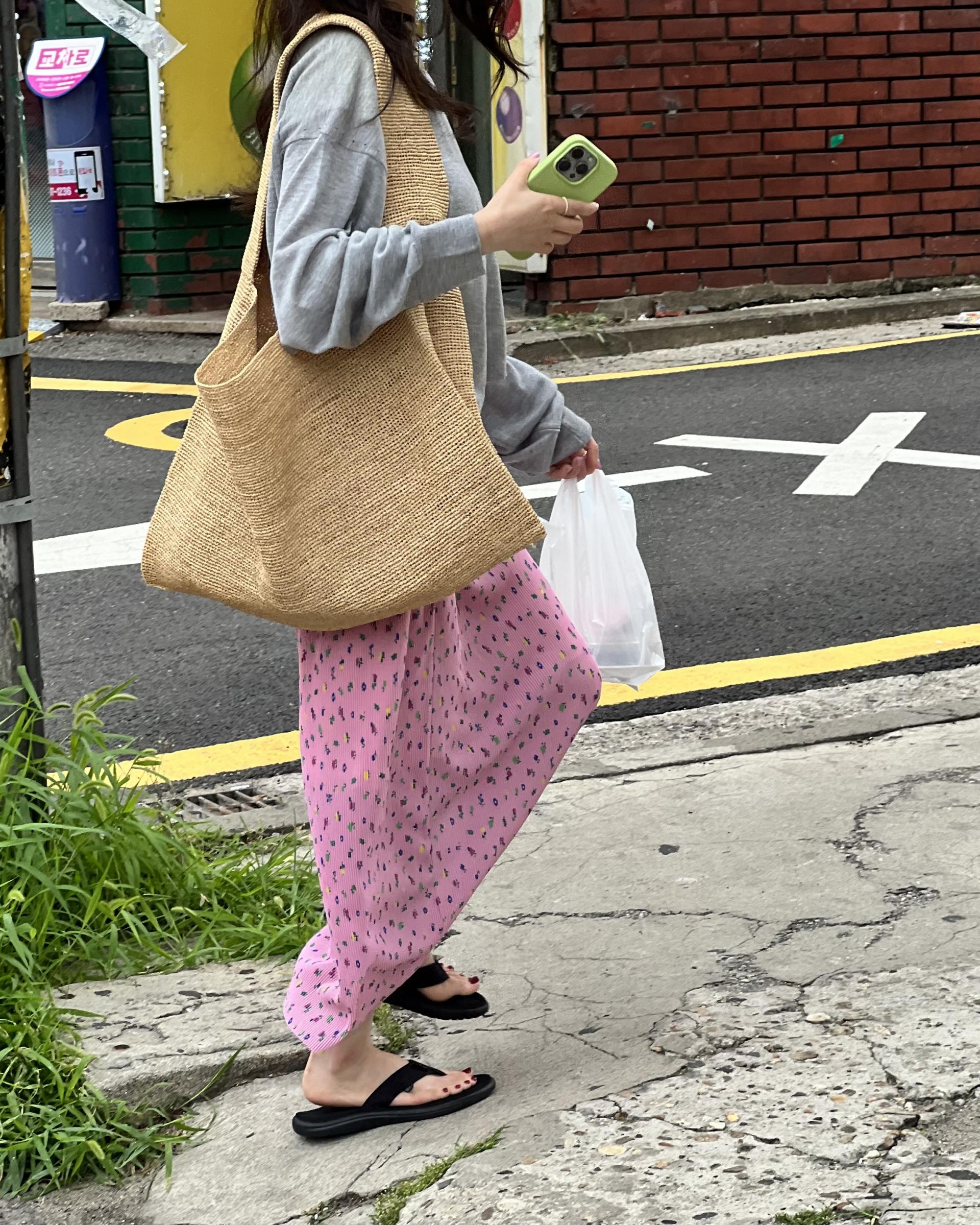 <made> penne skirt (bubble gum)