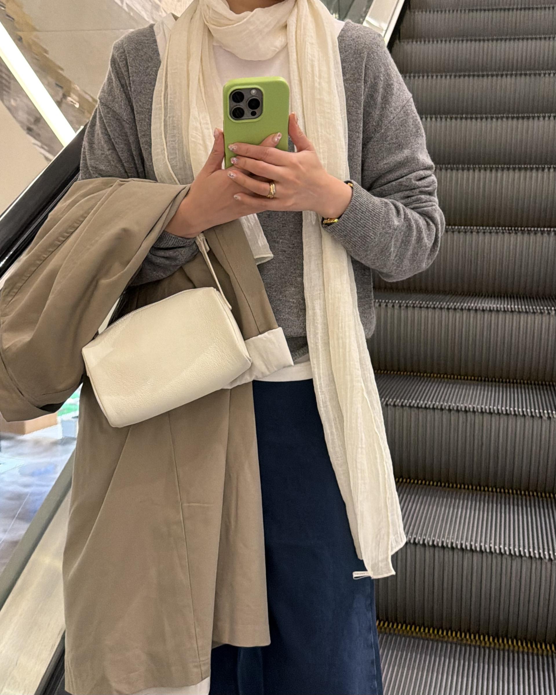 post single trench (khaki)
