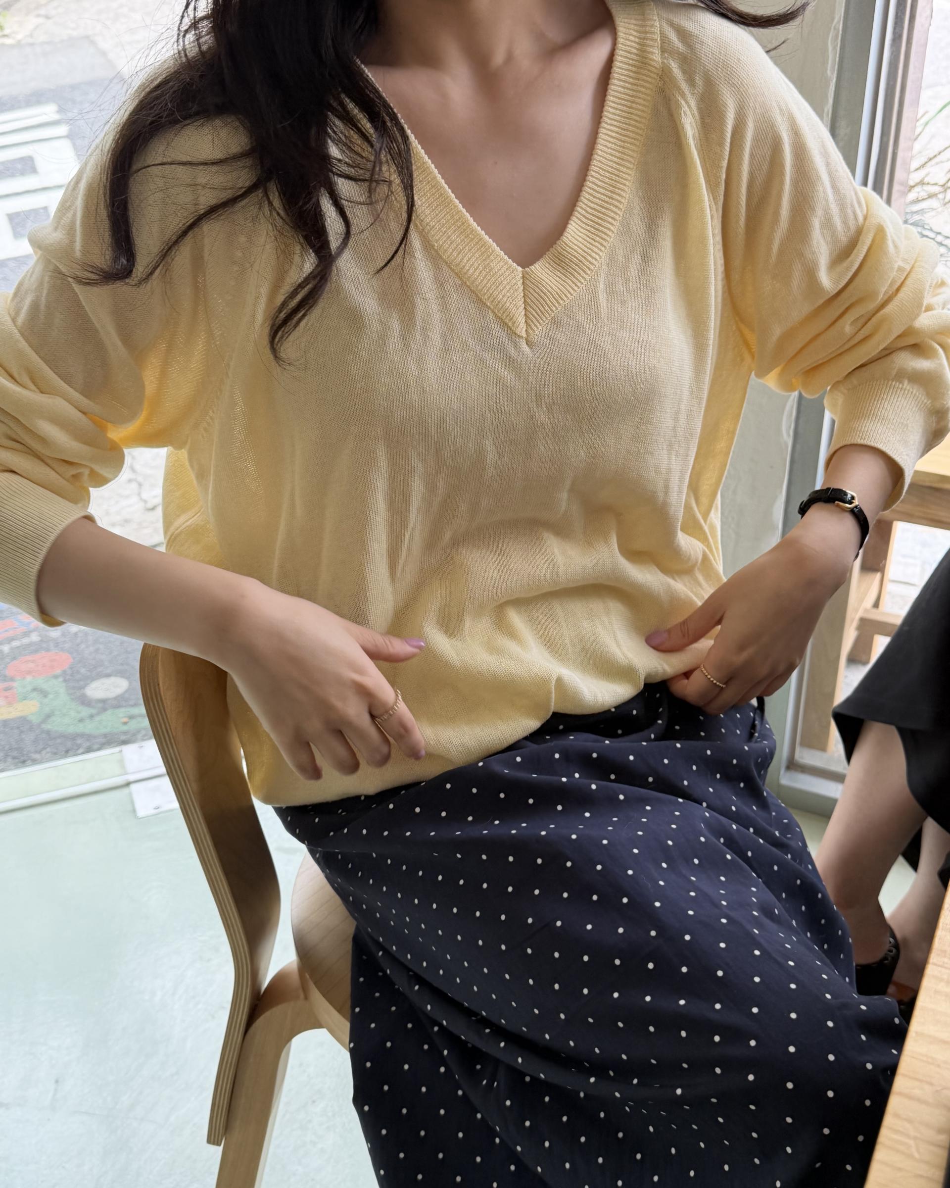 dot maxi skirt
