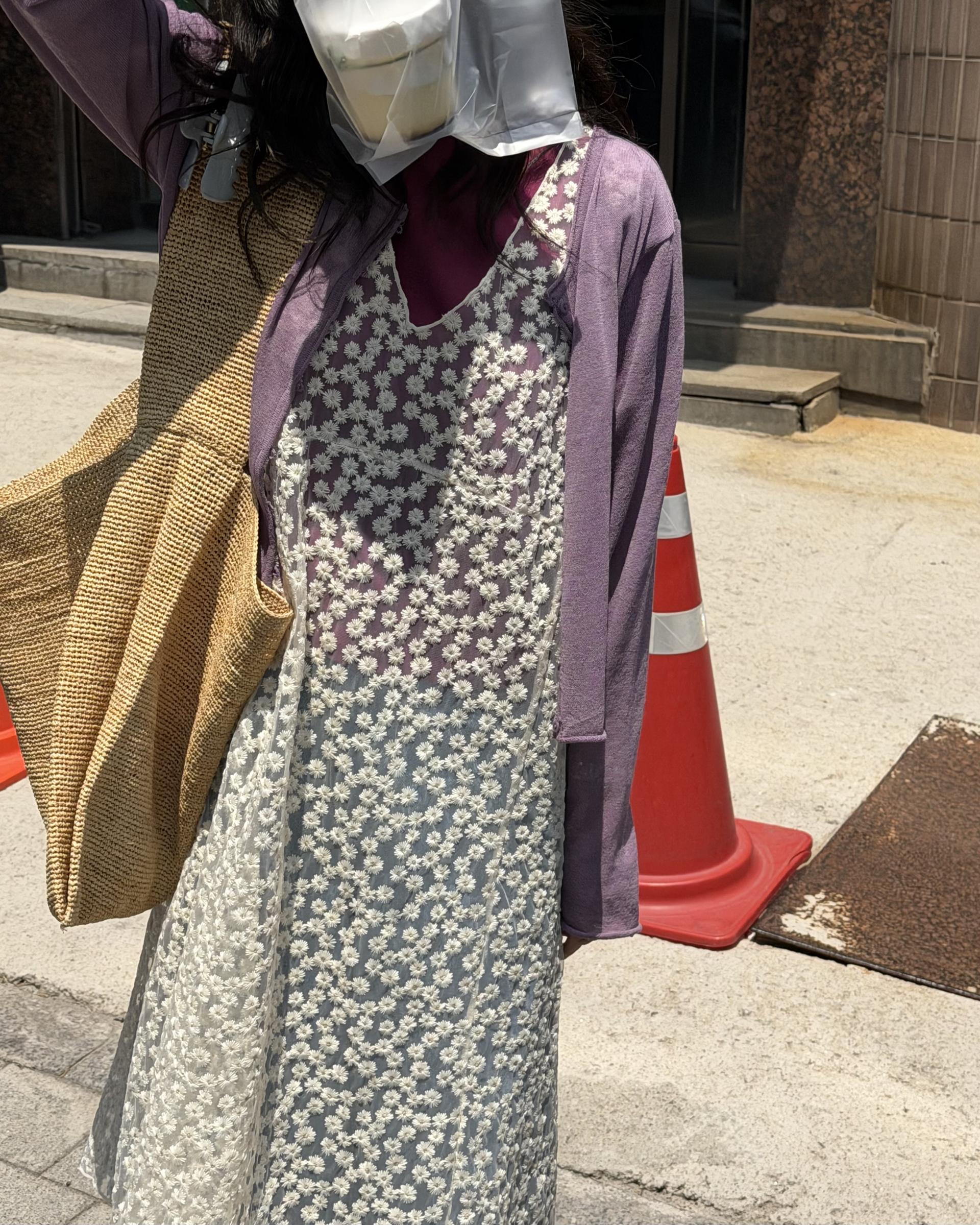 carol summer cardigan (purple)