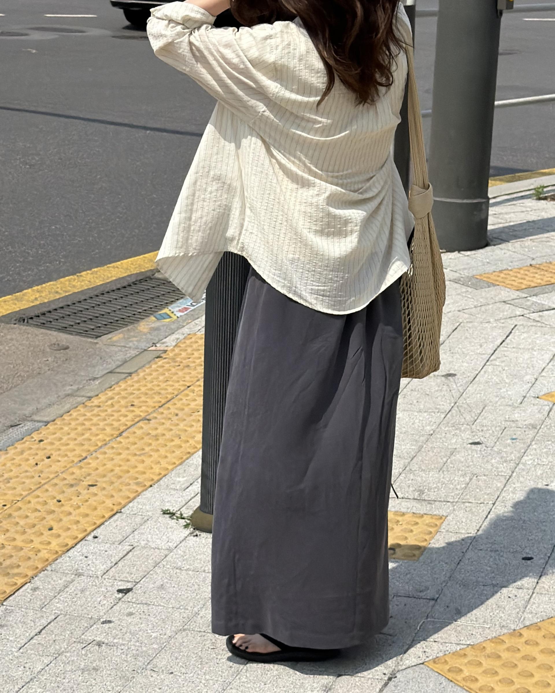 <made> pound tencel skirt