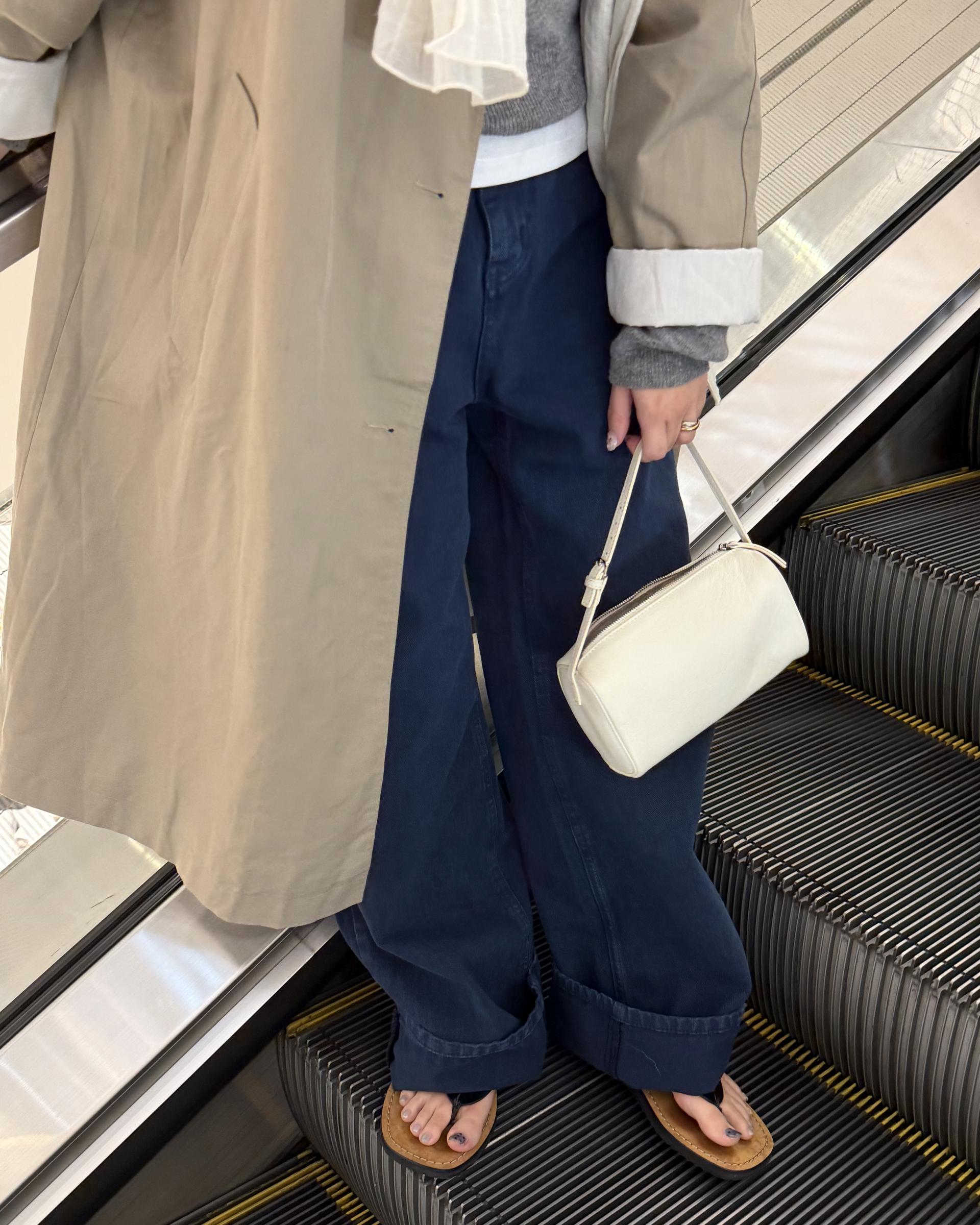 post single trench (khaki)