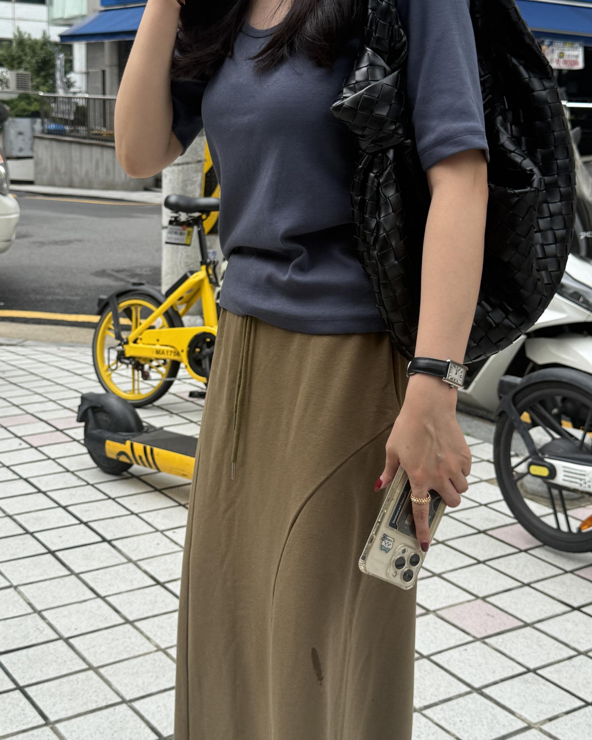 ginger banding skirt