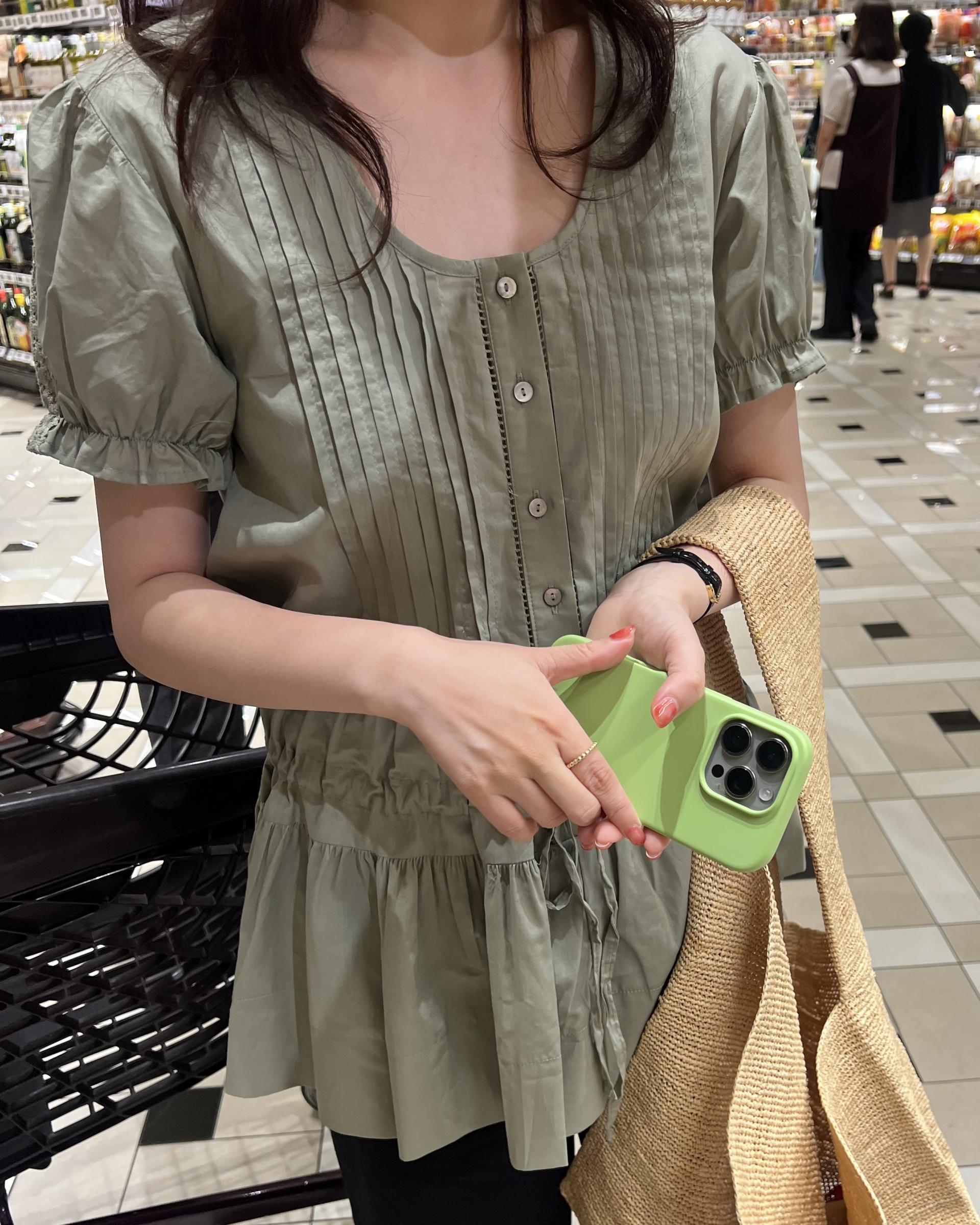 deborah pintuck dress (khaki/ivory/navy) 소재추가