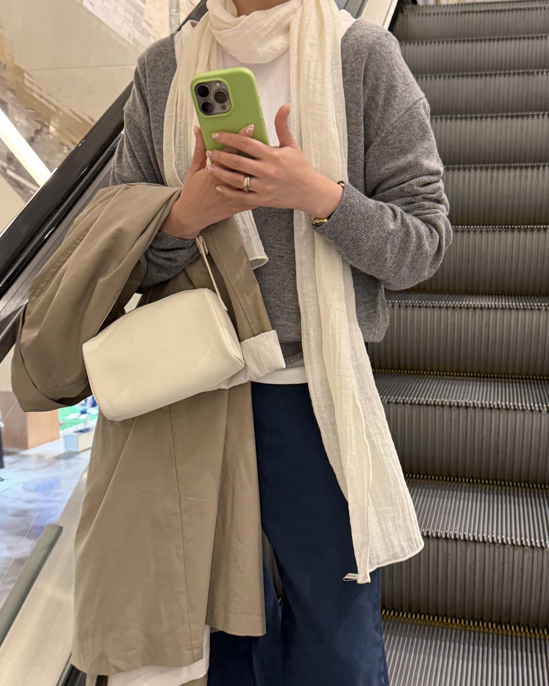 post single trench (khaki)