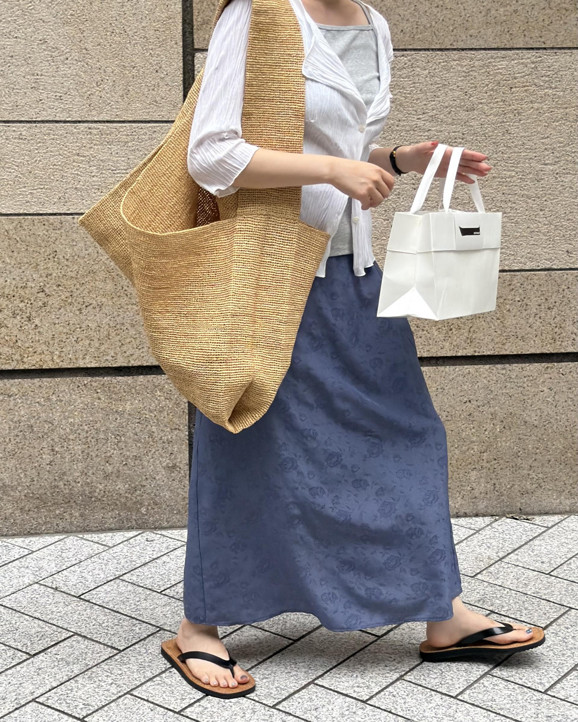 <made> Aoi jacquard skirt