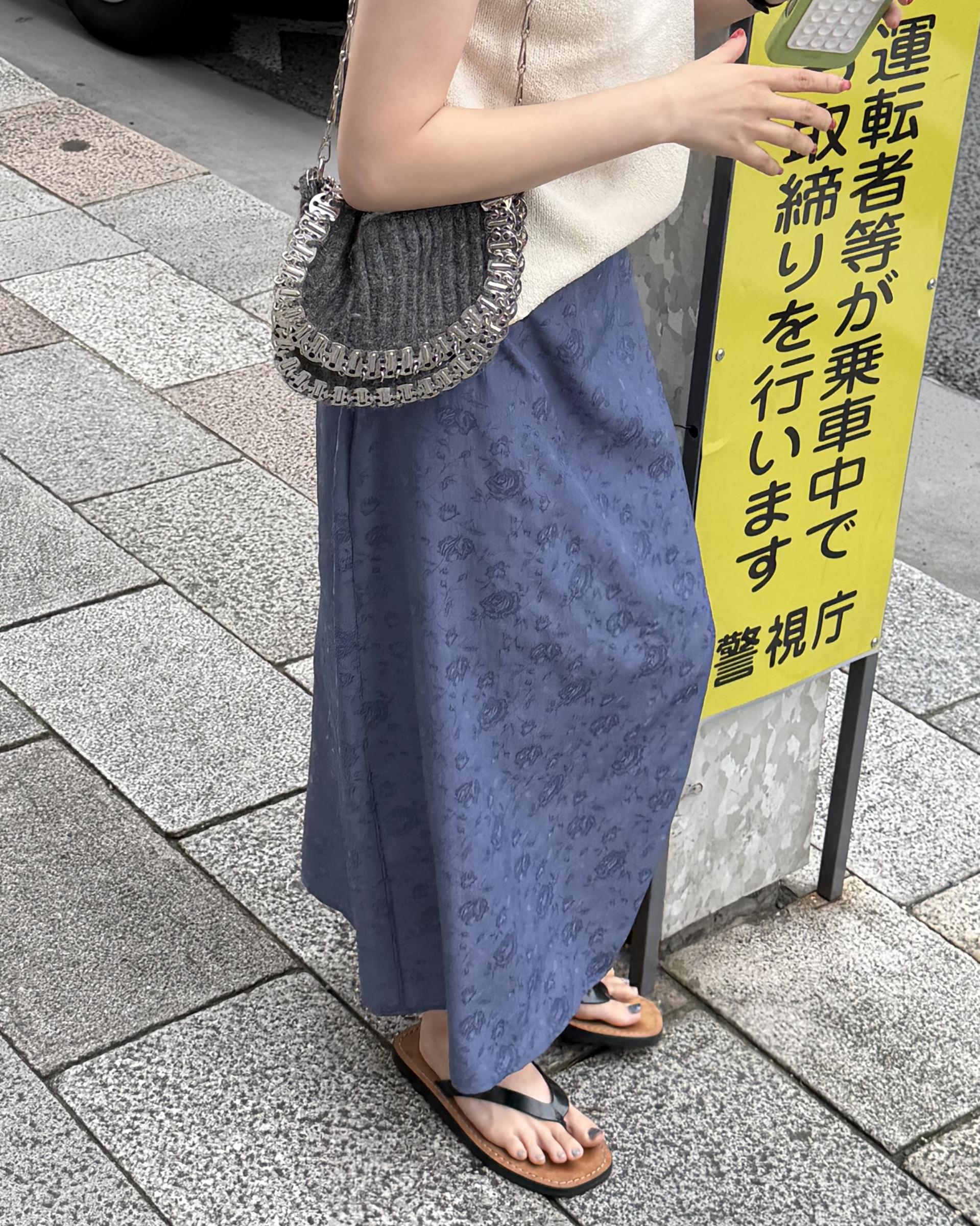 <made> Aoi jacquard skirt