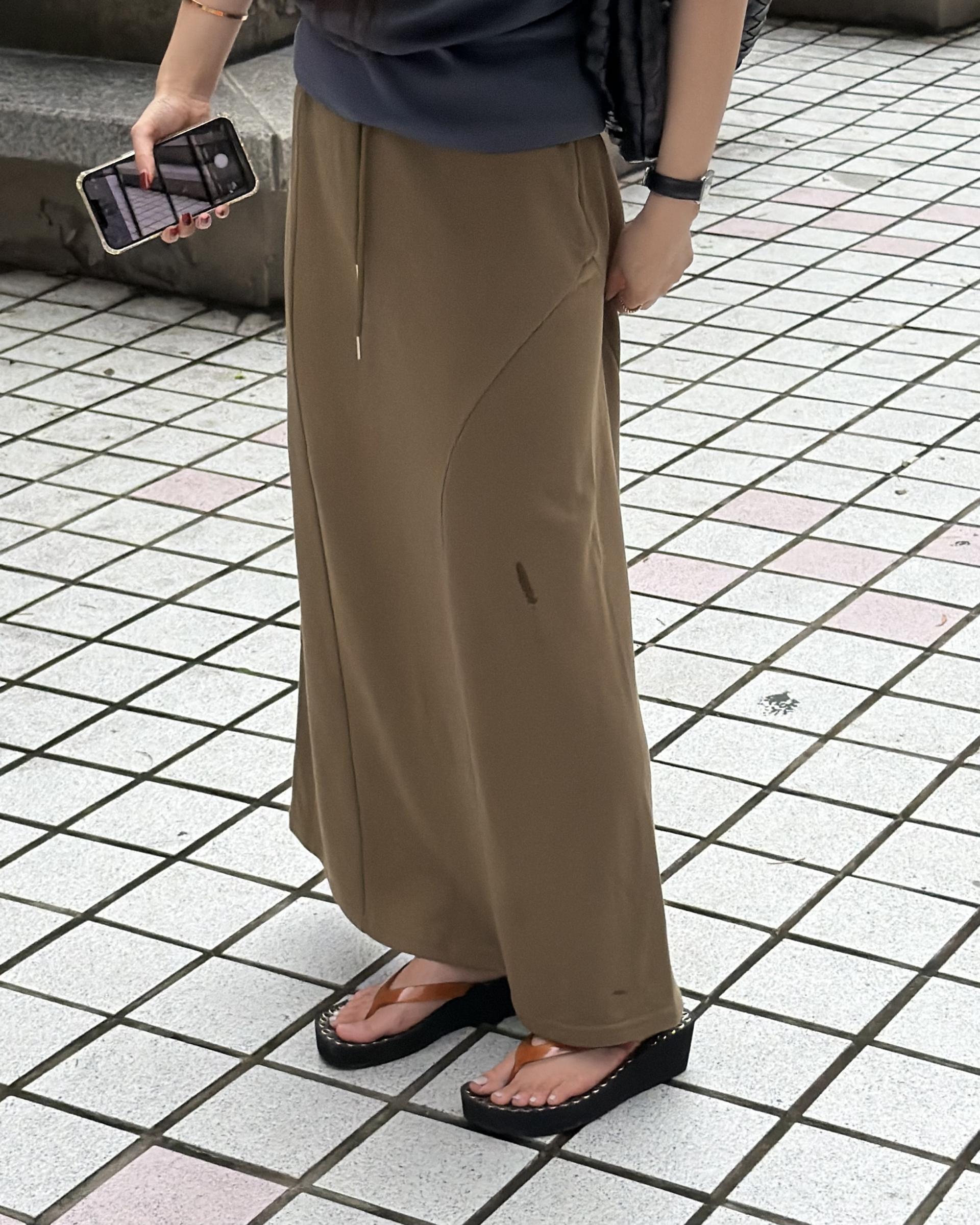 ginger banding skirt