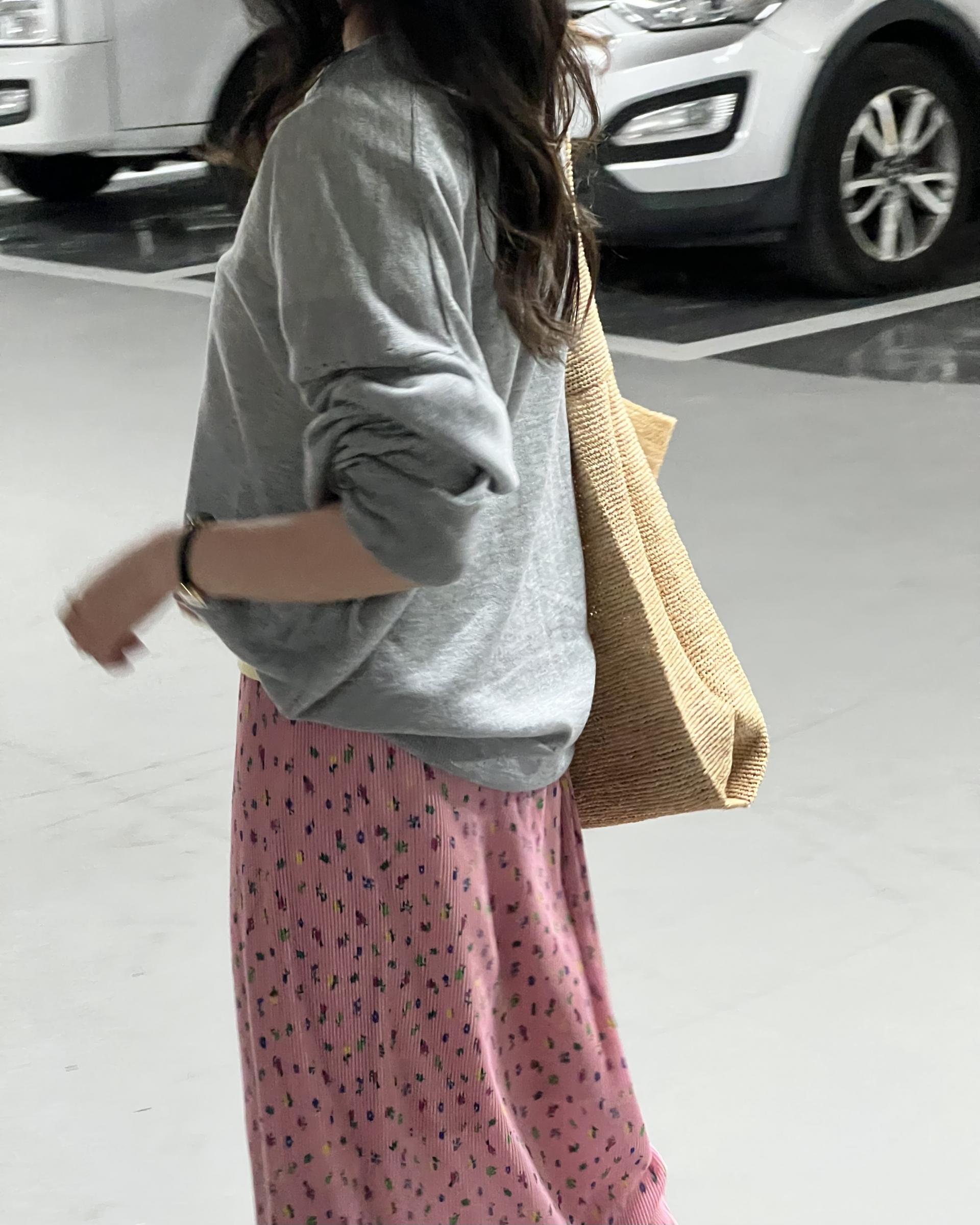 <made> penne skirt (bubble gum)