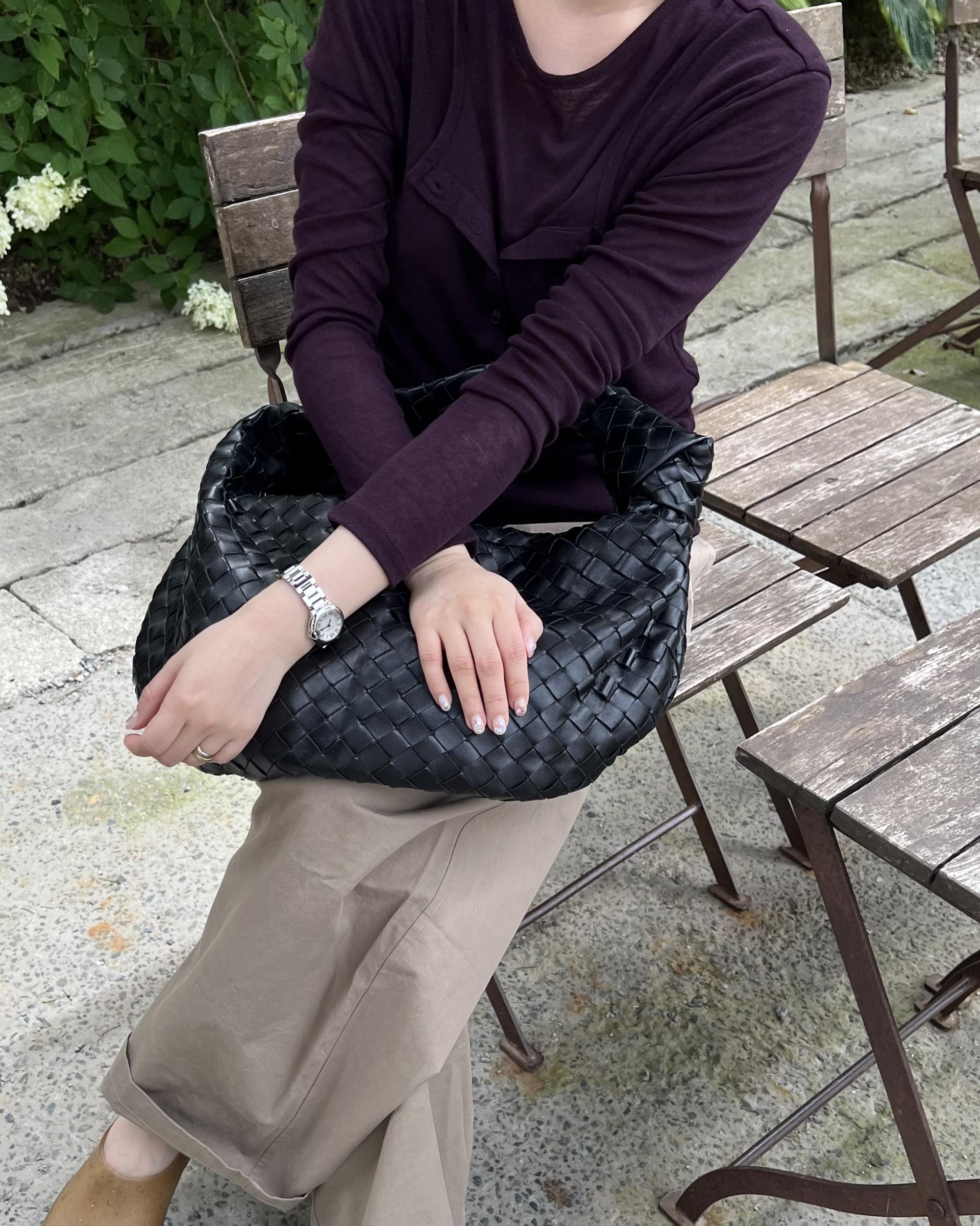 slim button layered top (purple/blue)