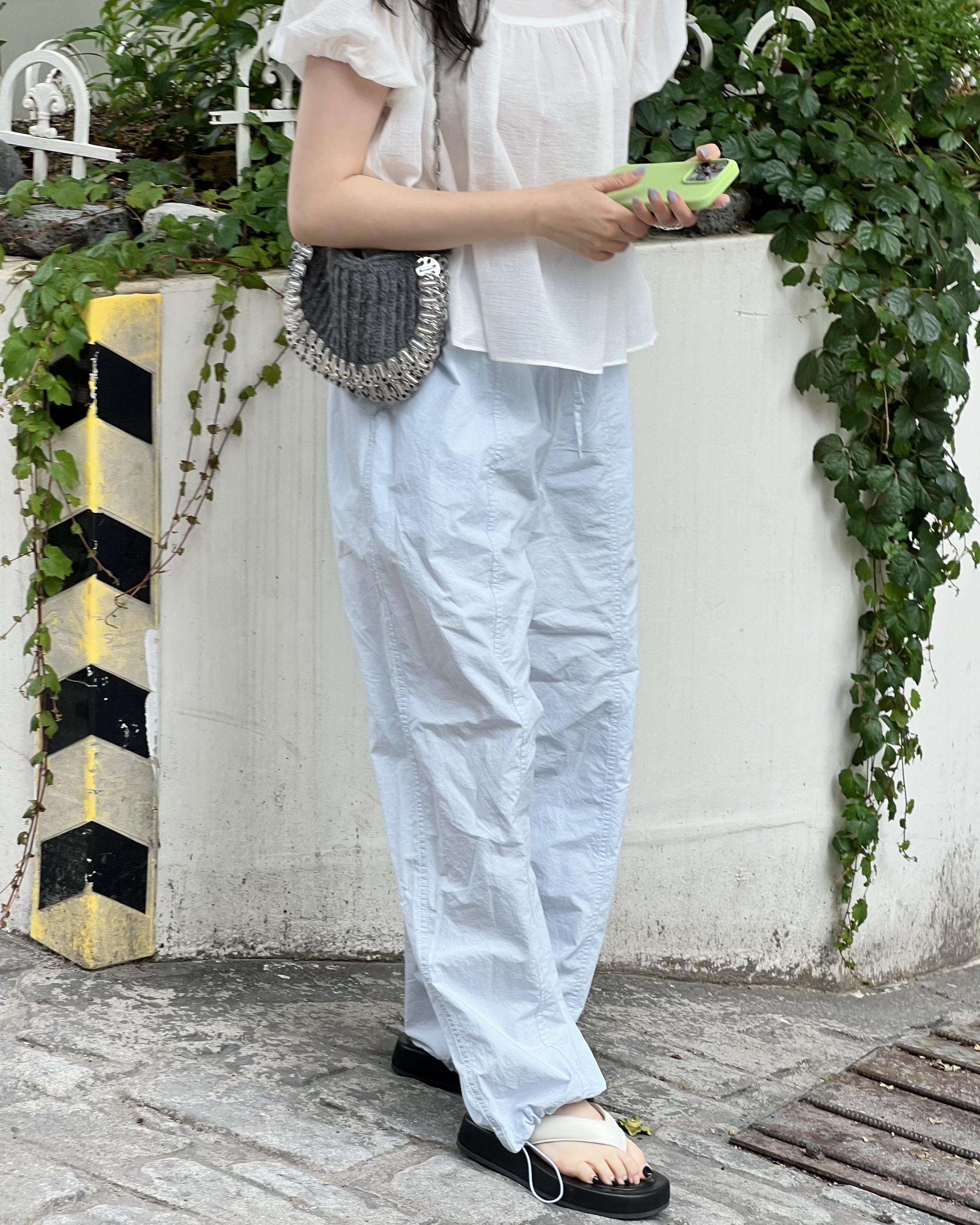 kid pants (butter/baby blue)