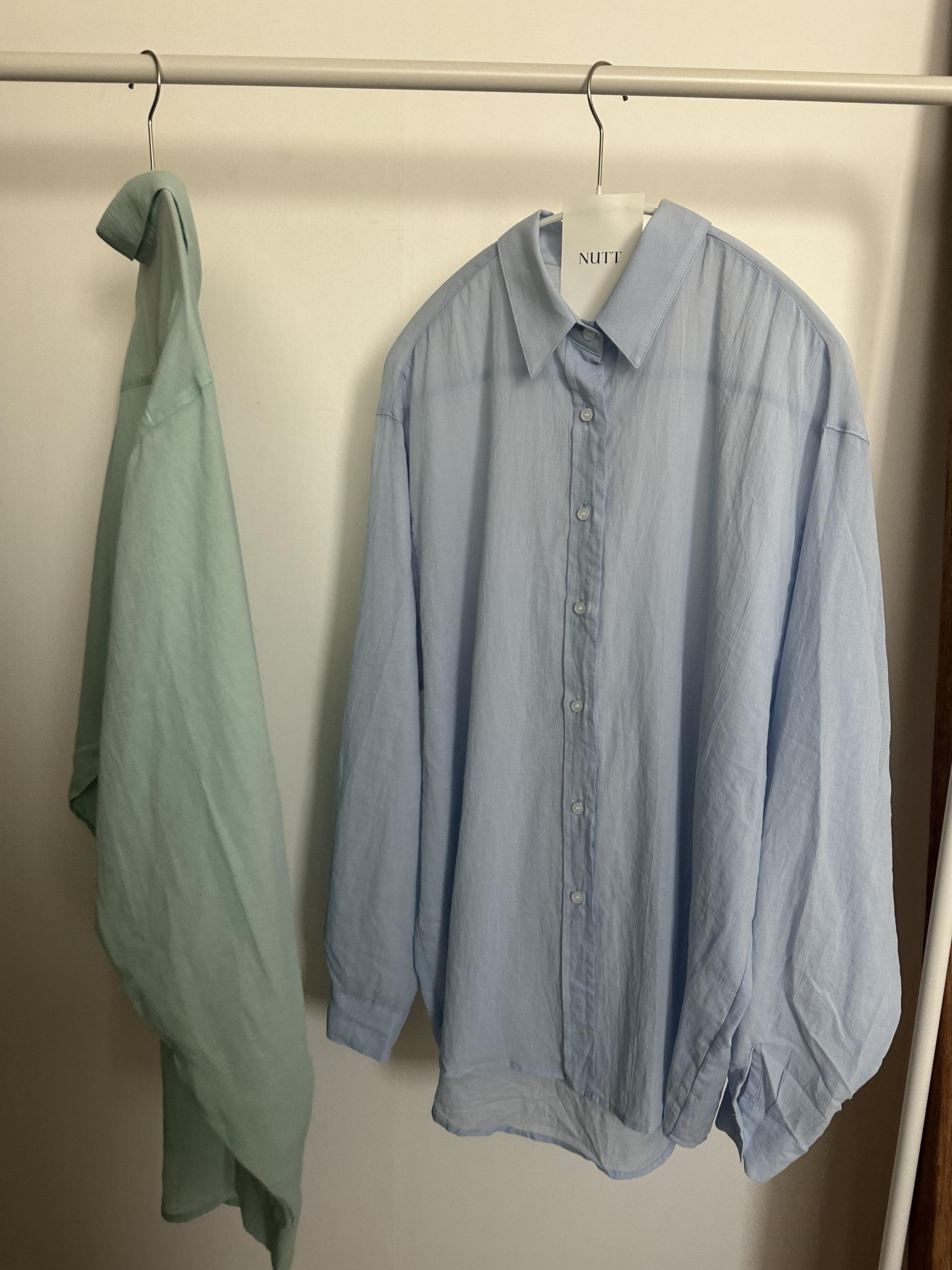 boil summer shirts (mint/blue)