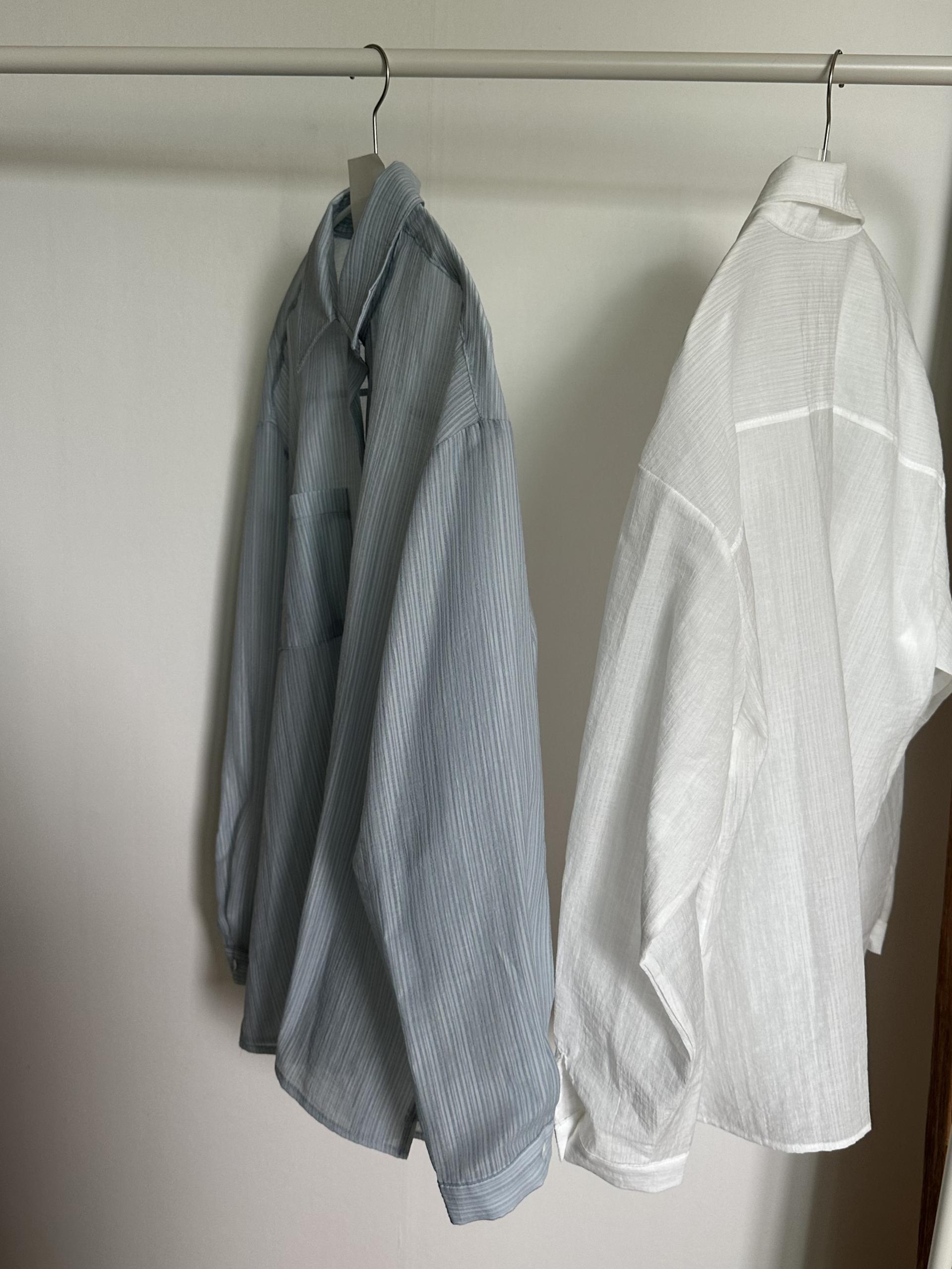 siena stripe shirt (blue/white)