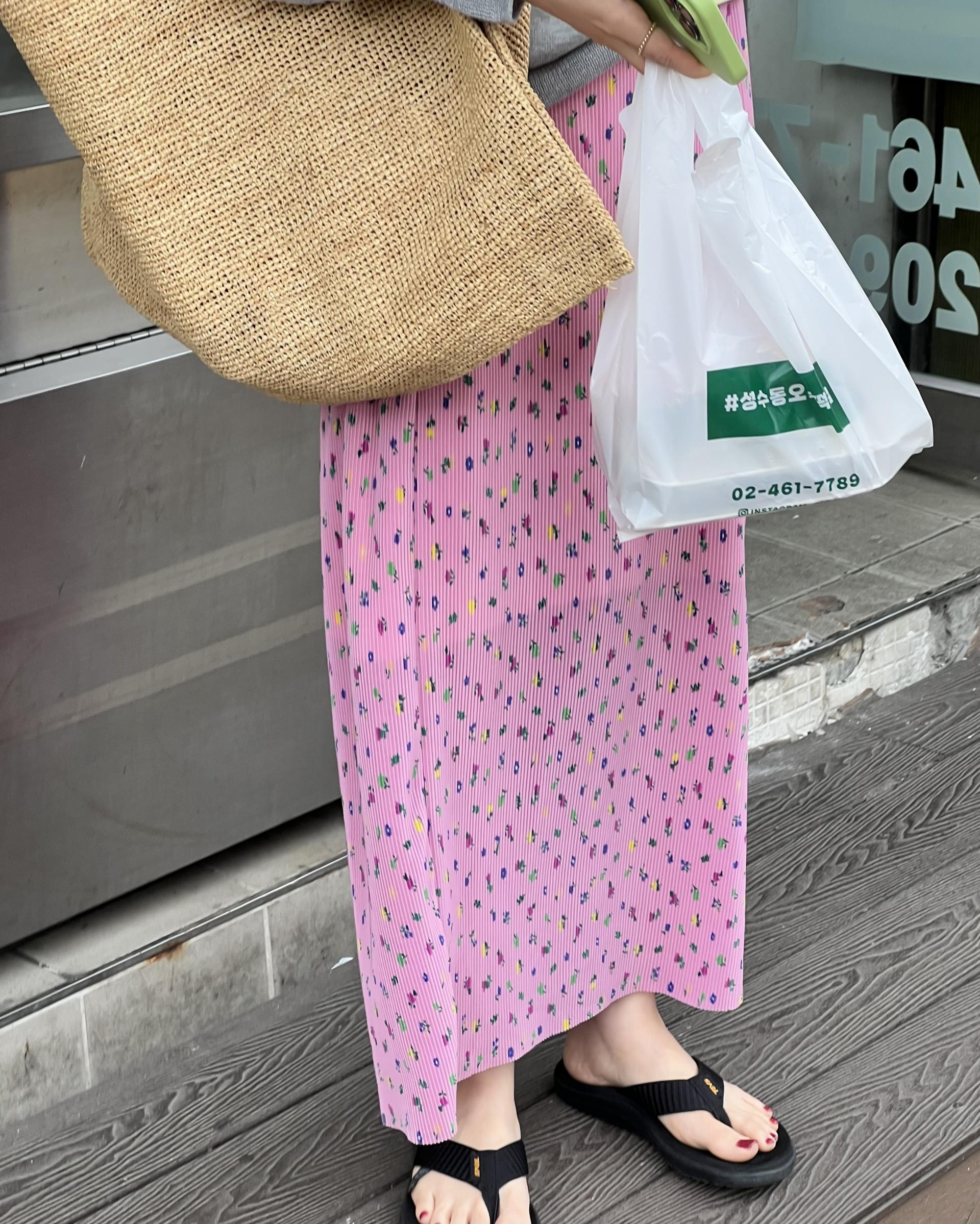 <made> penne skirt (bubble gum)